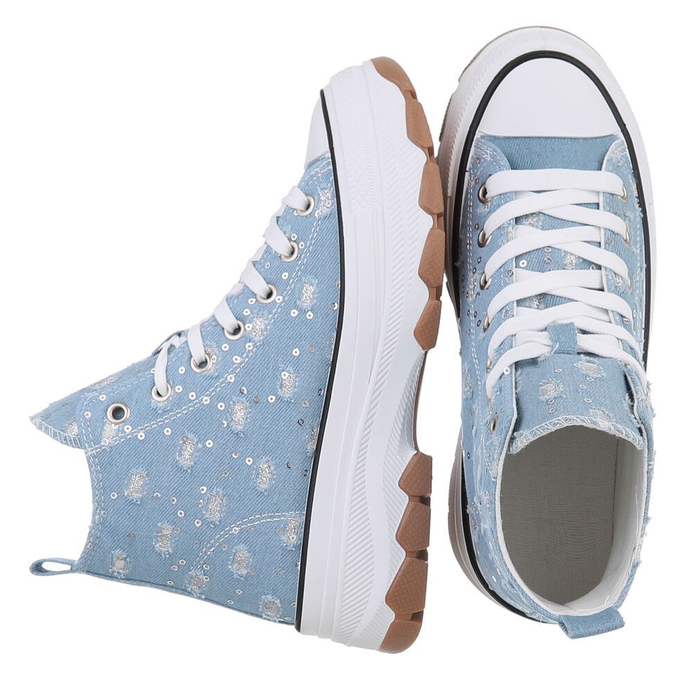 Ital-Design Damen High-Top Freizeit Sneakerboots (89246702) Flach Sneakers günstig online kaufen