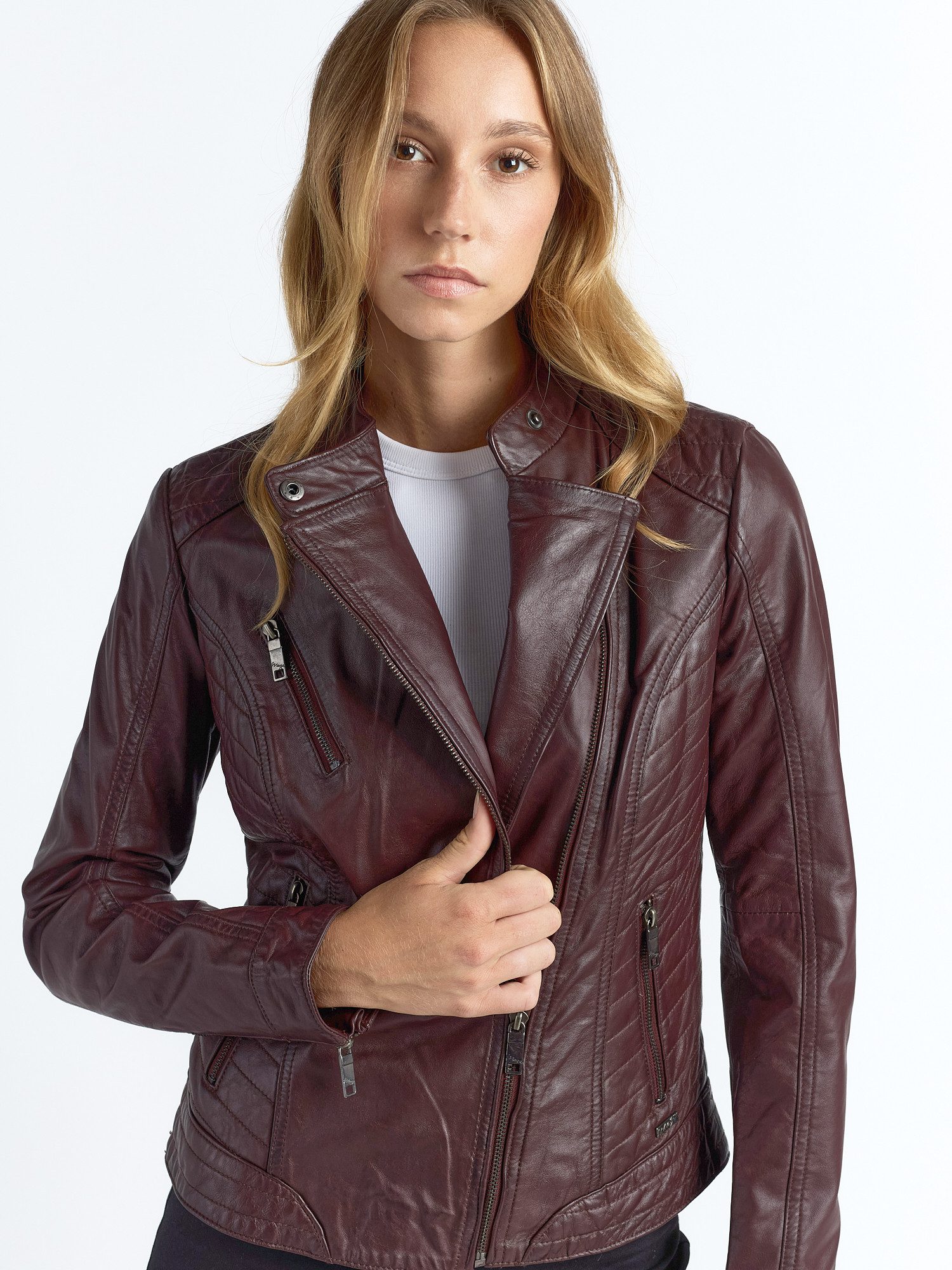 Maze Lederjacke Sally günstig online kaufen