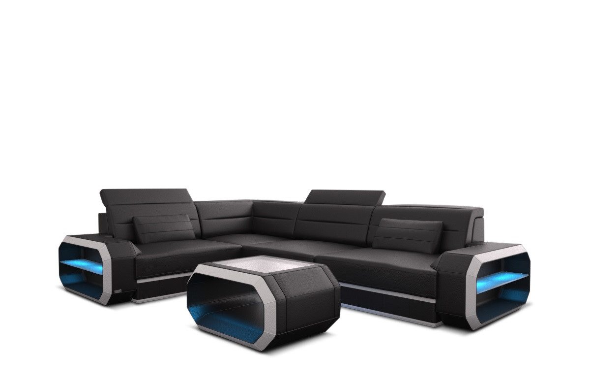 Sofa Dreams Ecksofa Sofa Leder Ledercouch günstig online kaufen