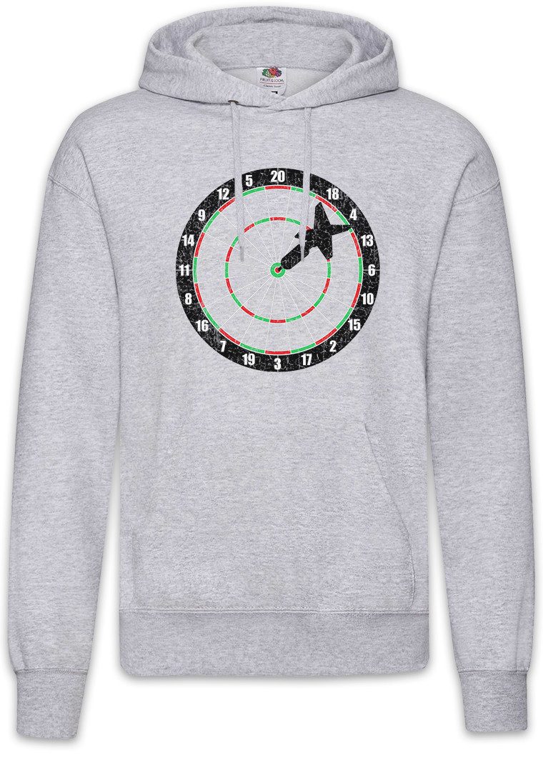 Hoodie Darts Bullseye Herren Hoodie Dart Player Game Sport Sports Coach