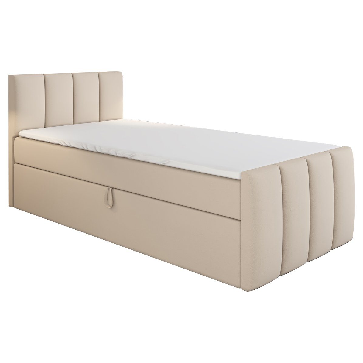 A&J MöbelLand GmbH Boxspringbett Einzelbett FUNI günstig online kaufen