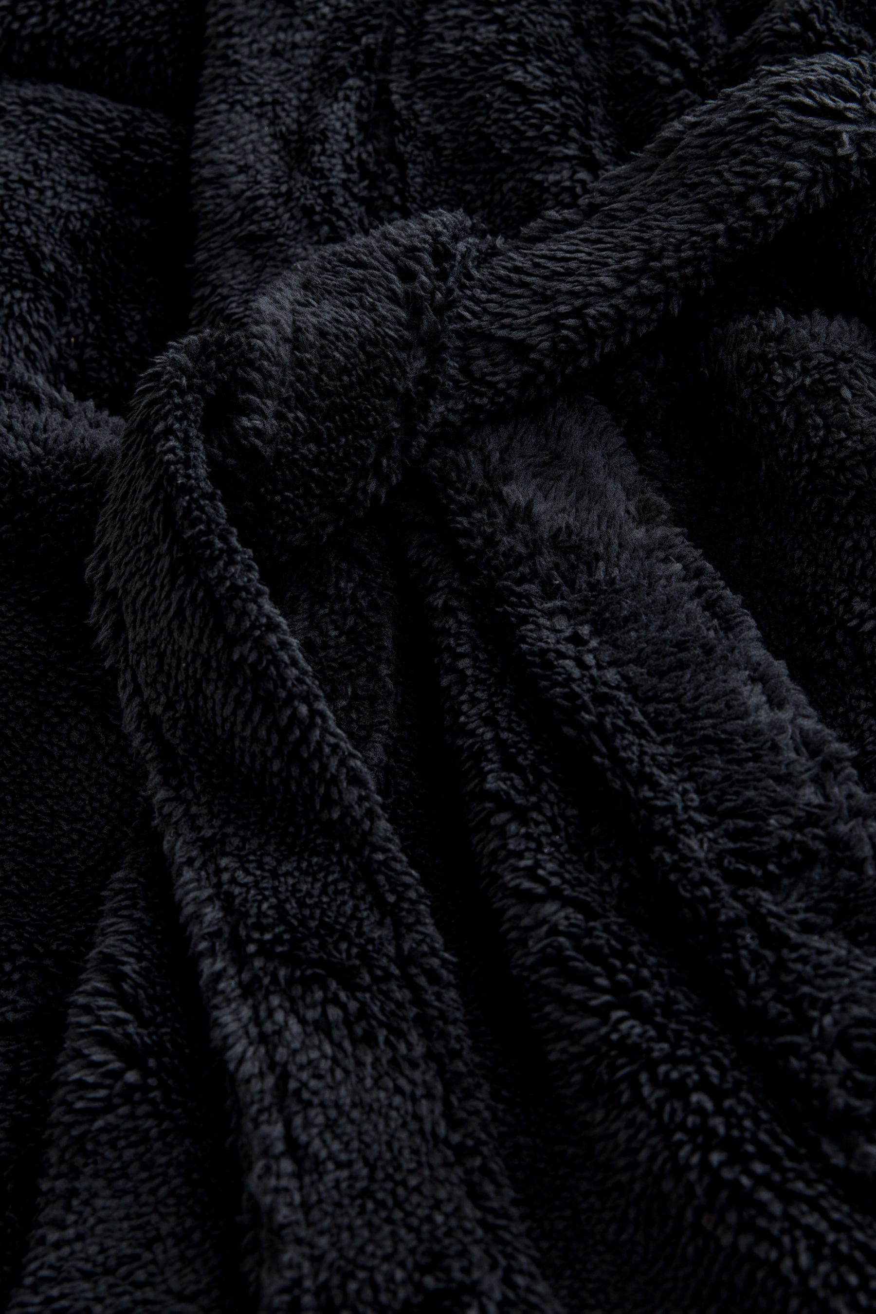 Next Kinderbademantel Morgenmantel aus Fleece, Polyester (recycelt), Polyester – Bild 4 von 4