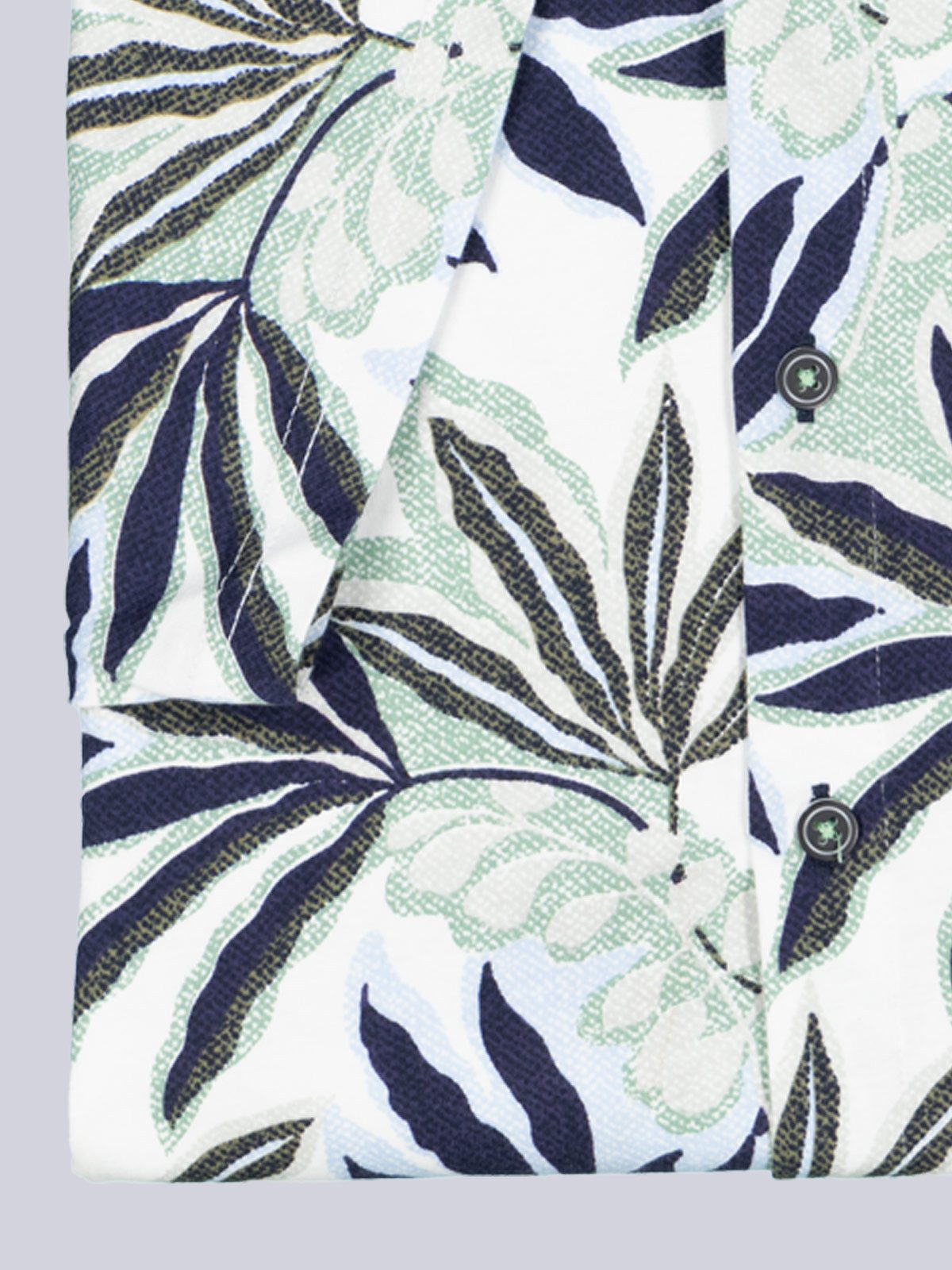 Engbers Kurzarmhemd Herren Kurzarm-Hemd gemustert, Hellgruen