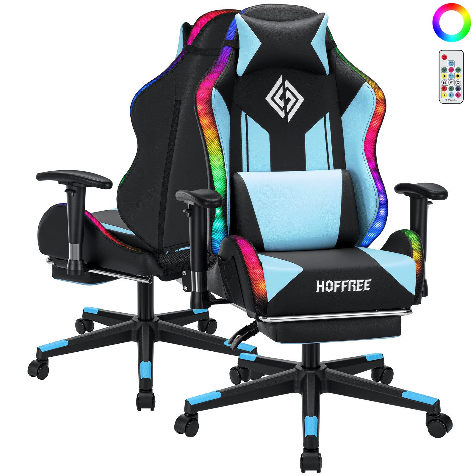 Gaming-Stuhl Ergonomisch PC Gamer Stuhl, Schreibtischstuhl für Kinder Teenager