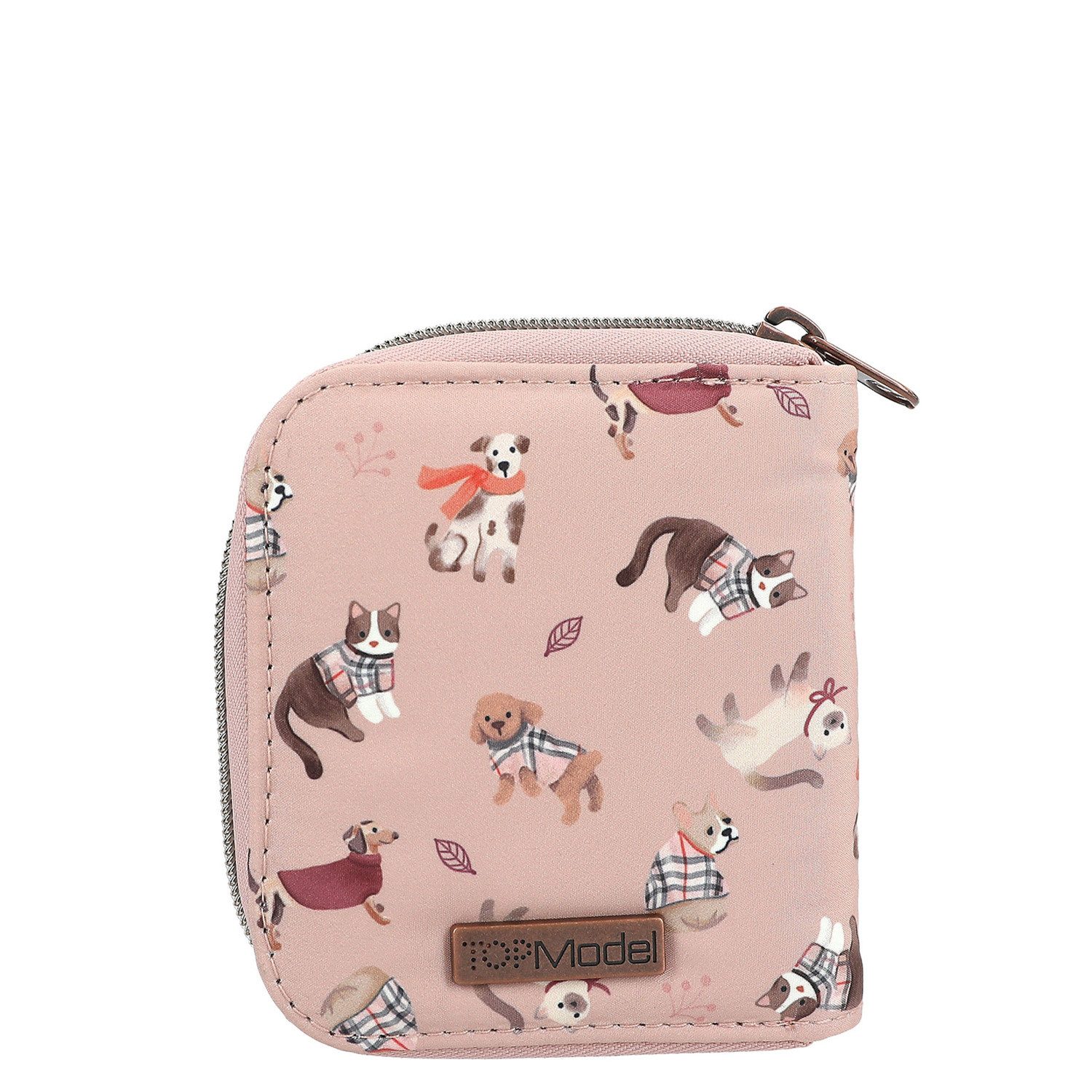 Depesche Federtasche Depesche Portemonnaie TOPModel FUR EVER FRIENDS Rose und Kupfer