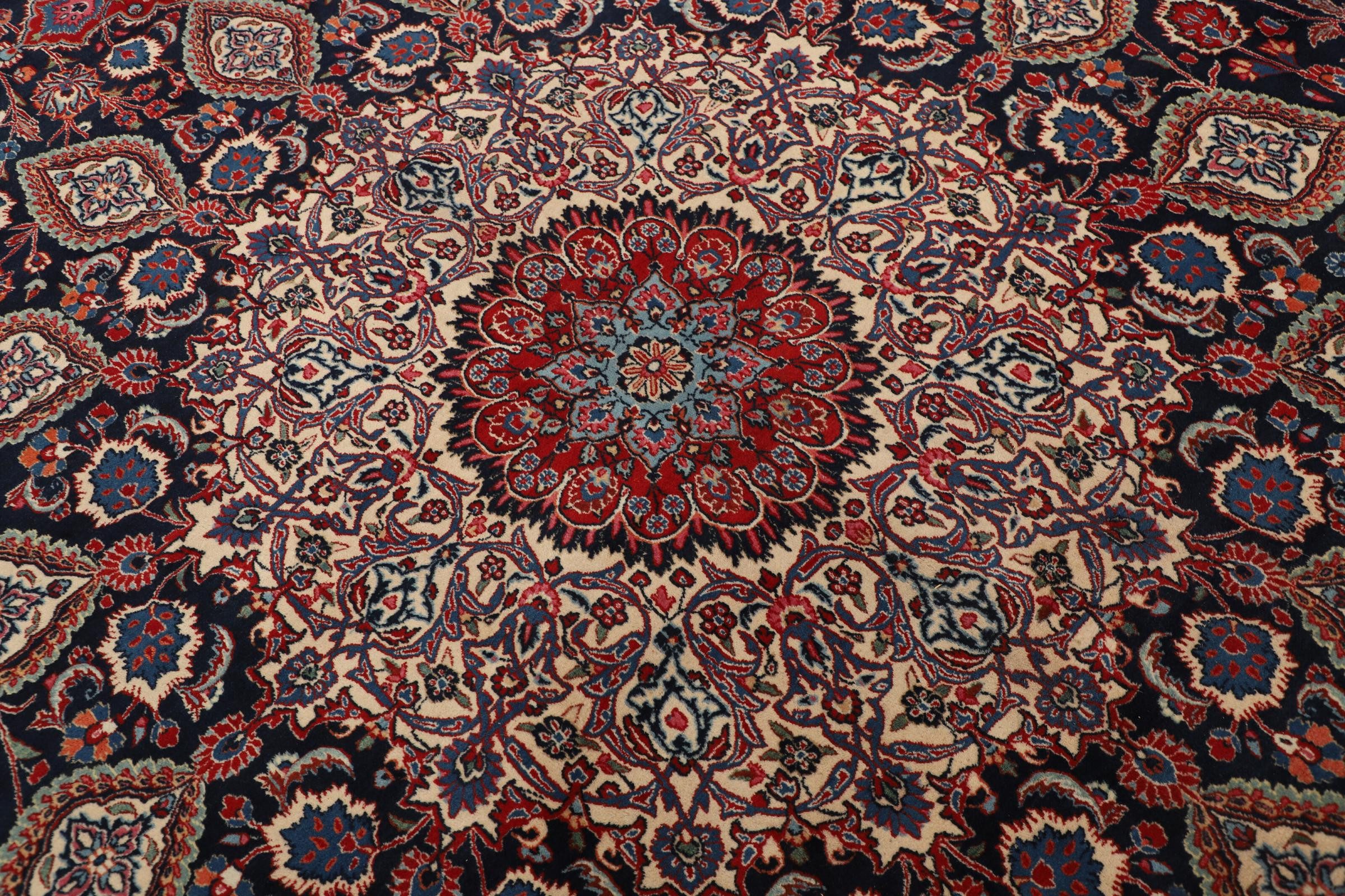 Nain Trading Orientteppich Nain 357x554 Handgeknüpfter Orientteppich / Perserteppich, rechteckig, Höhe: 12 mm