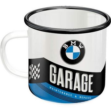 Nostalgic-Art Tasse Emaille-Becher - BMW - BMW Garage