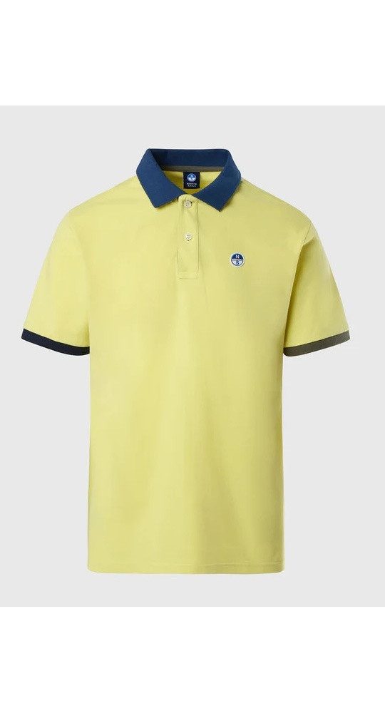 North Sails Poloshirt (Baumwolle) gelb Herren
