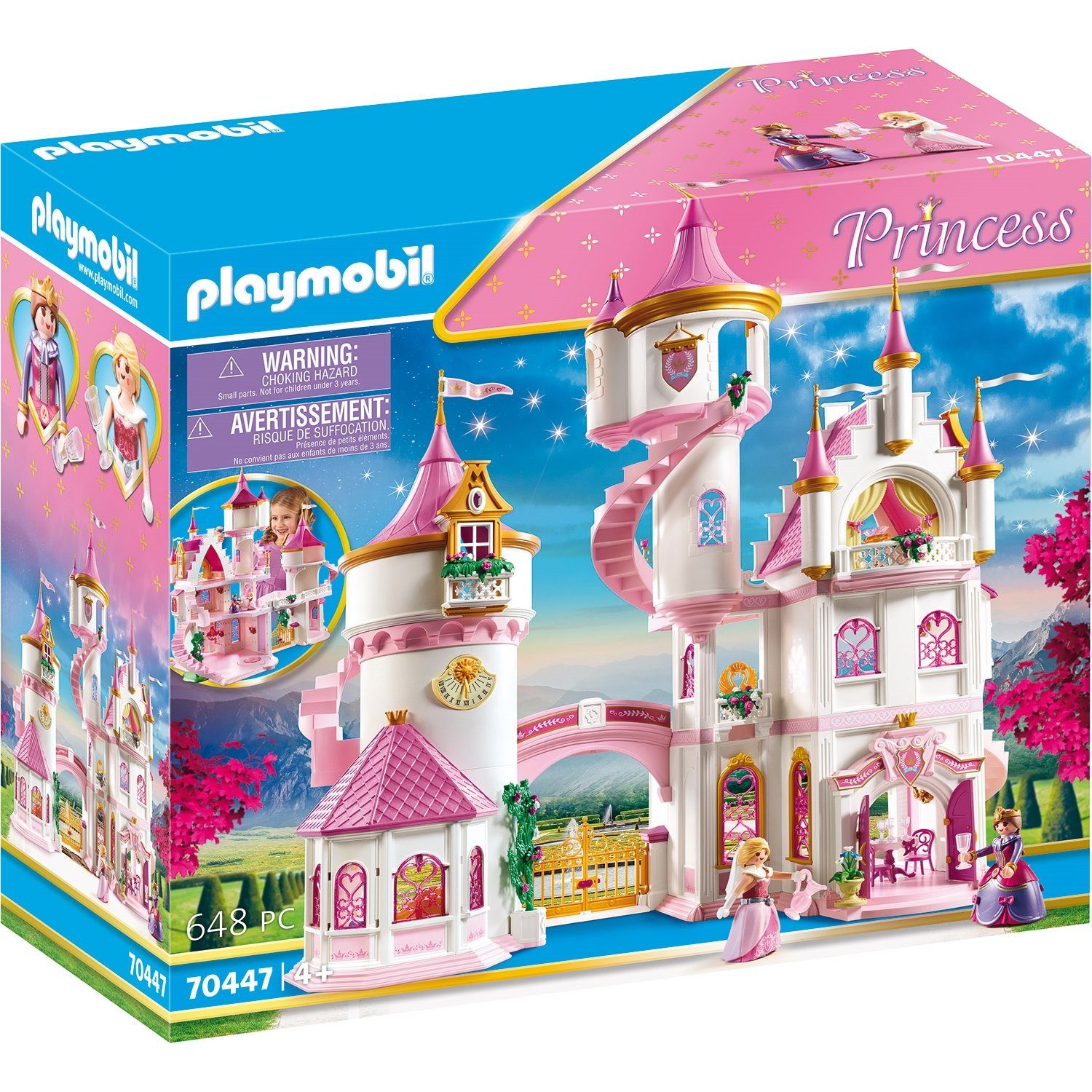 Playmobil® 70447 Großes Prinzessinnenschloss Konstruktions-Spielset günstig online kaufen
