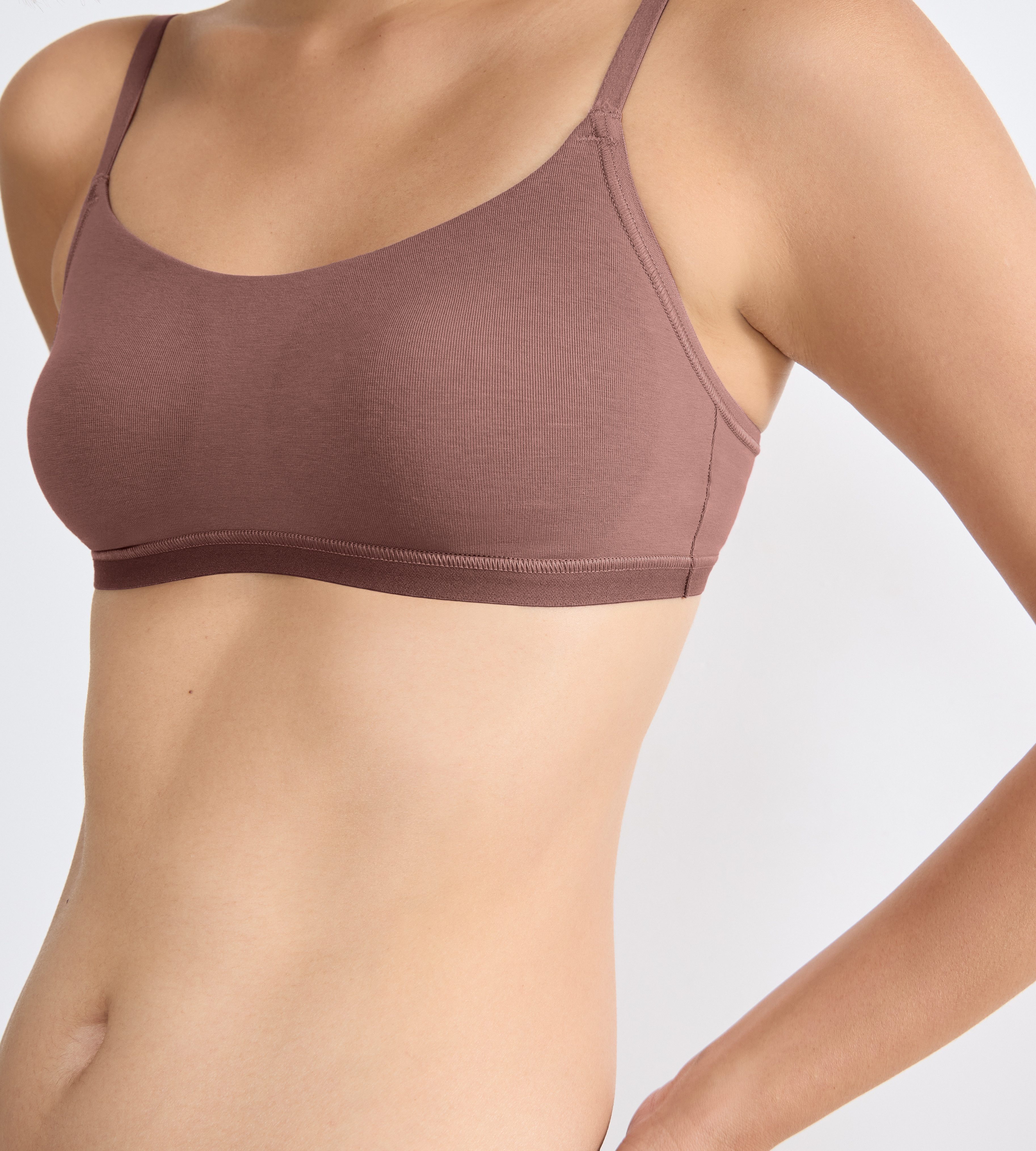 sloggi Bustier GO Daily Cotton Glanz-Effekt Details