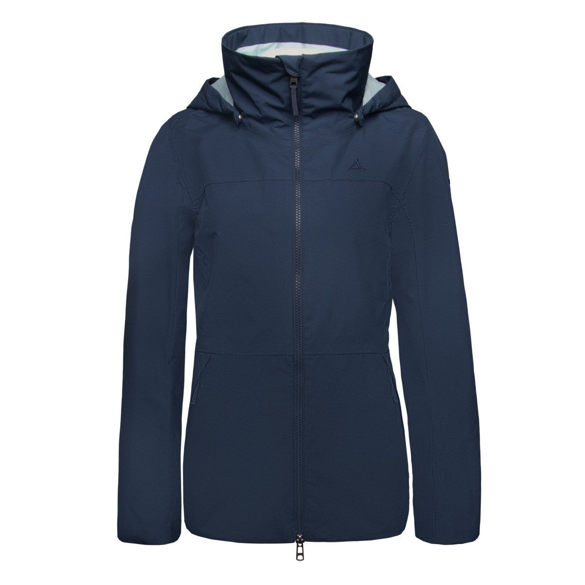 Schöffel Regenjacke Bastia Damen Regenmantel, Kapuze, Jacket, Anorak, Regenbekleidung
