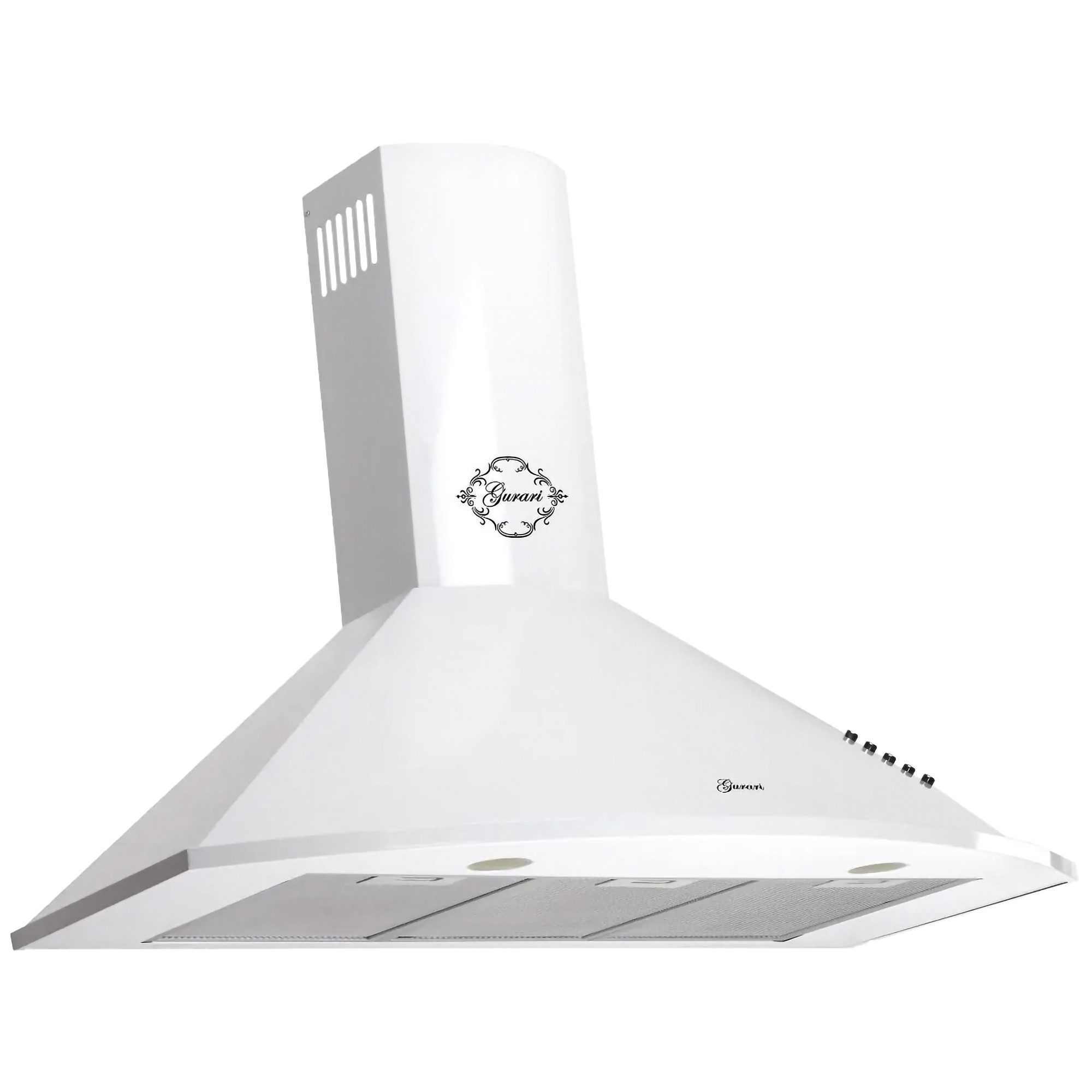GURARI Wandhaube Dunstabzugshaube 90cm GCH C 046 WH 9 N. Weiß Abzugshaube Abluft\Umluft Dunstabzugshaube 90cm GCH C 046 WH 9 N. Weiß Abzugshaube Abluft\Umluft, Dunstabzugshaube 90 cm/ Weiß/ Saugstark 1000m³/h