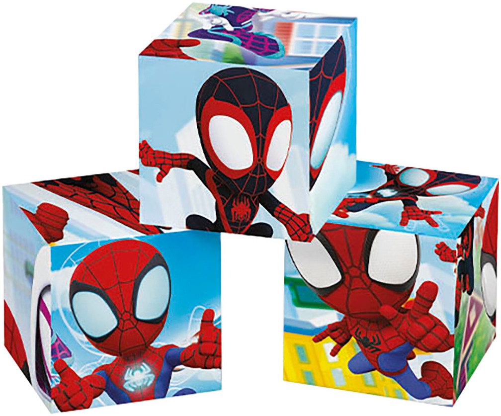 Clementoni® Würfelpuzzle Spidey und seine Superfreunde, 12 Puzzleteile, Mad günstig online kaufen
