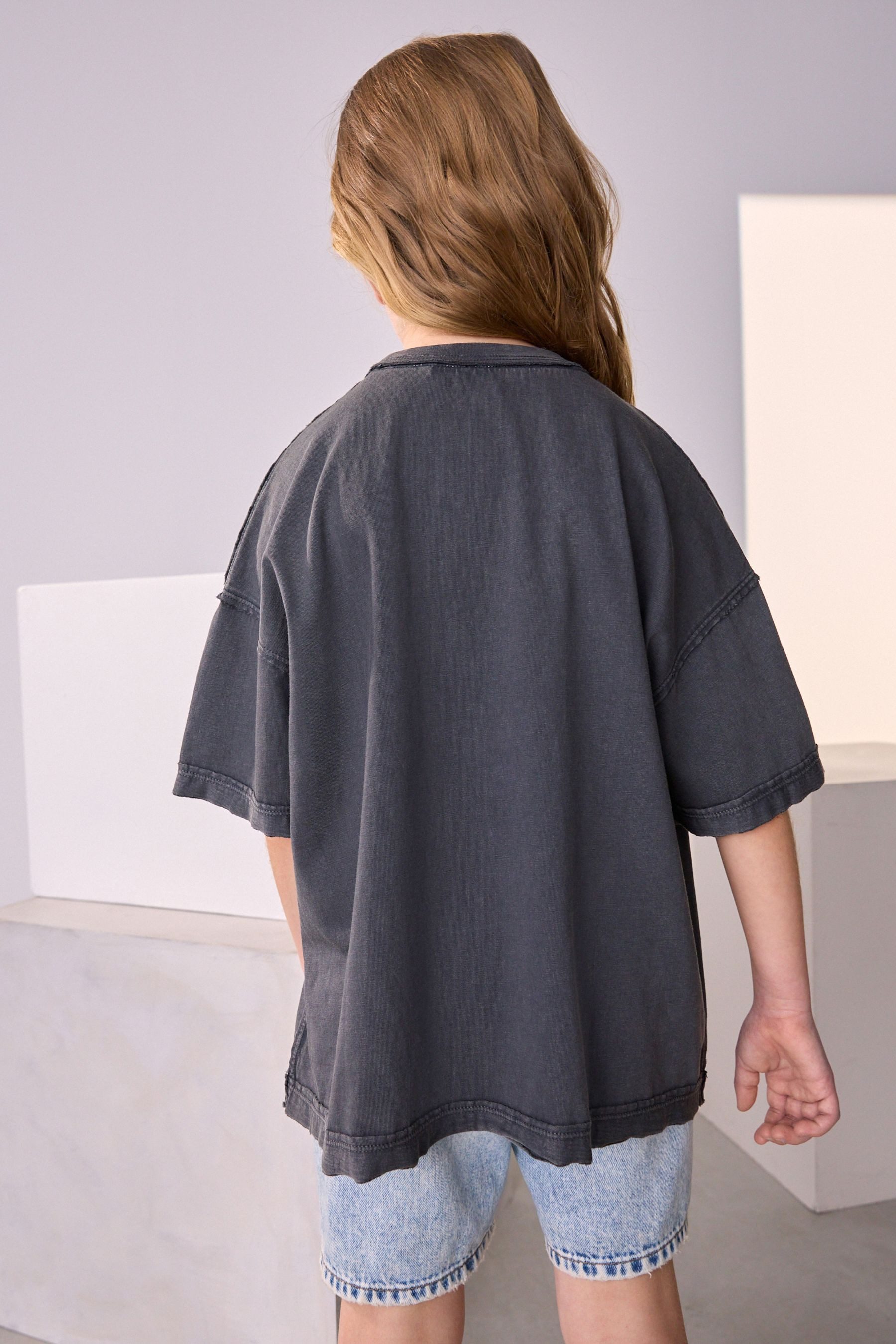 Next Oversize-Shirt Oversized T-Shirt mit Food-Grafik günstig online kaufen