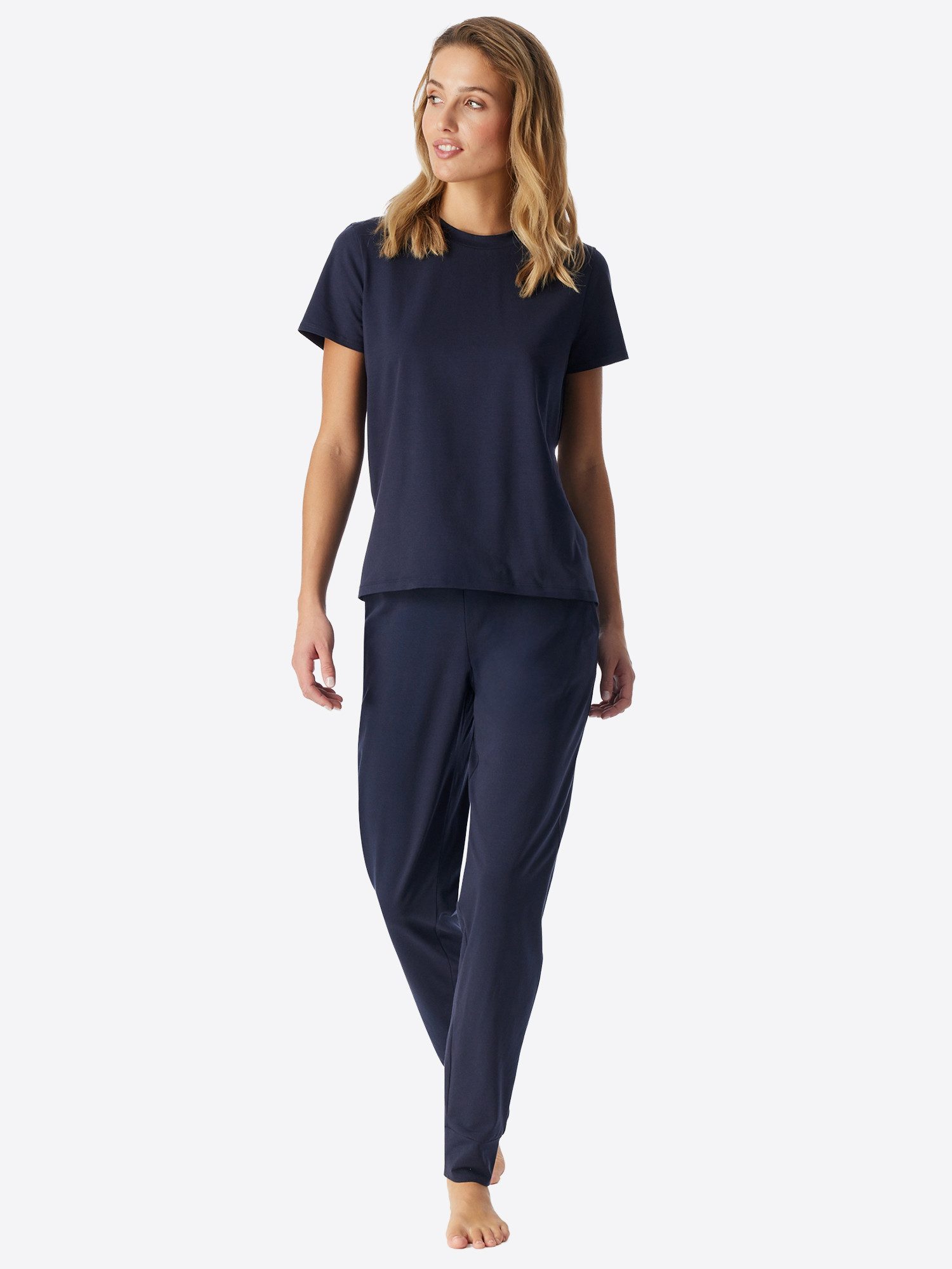 Schiesser Pyjamaoberteil Mix Relax Schlafshirt, Pyjama Shirt, Nachtshirt – Bild 3 von 4