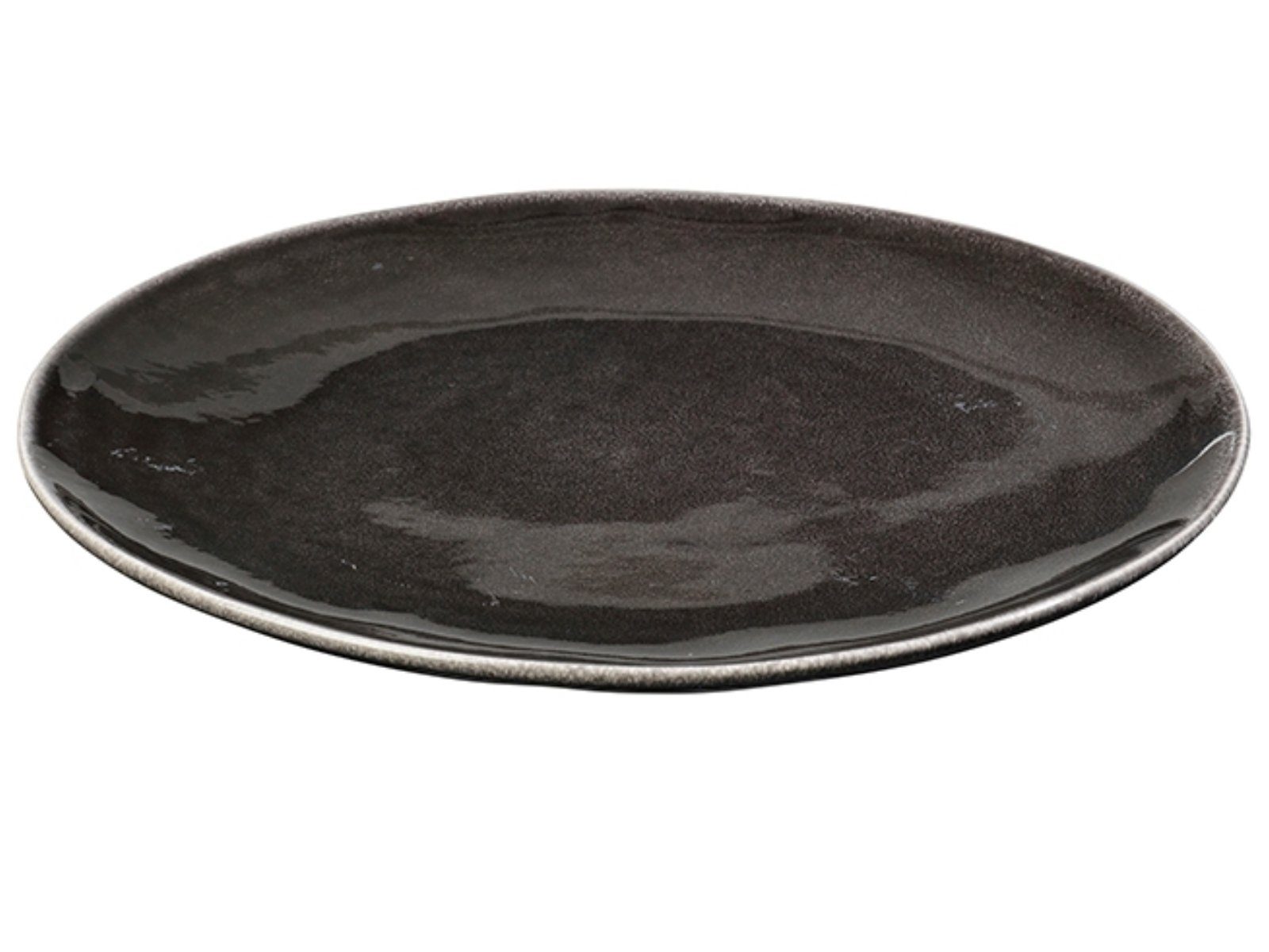 Broste Copenhagen Speiseteller NORDIC COAL Speiseteller 26 cm