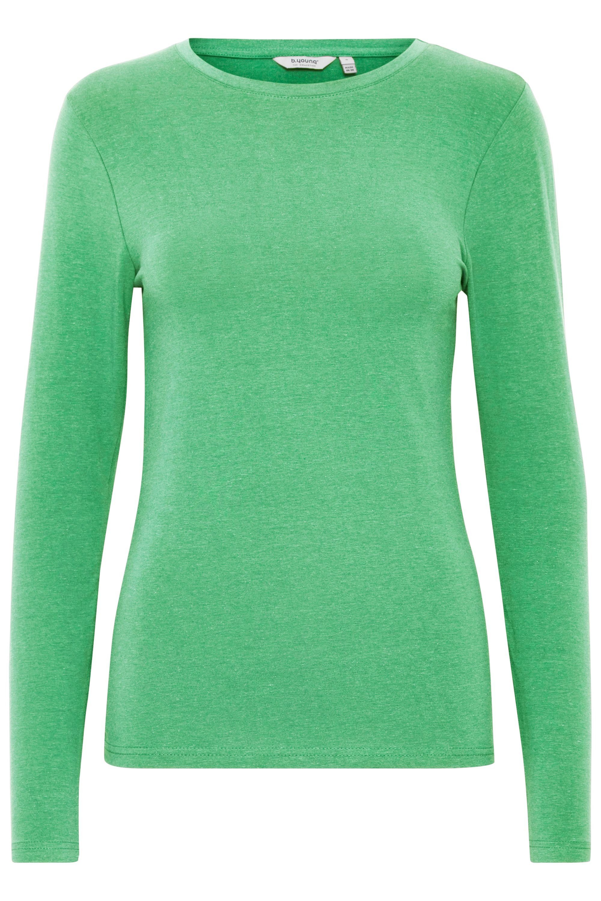 -20807594 Sweatshirt TSHIRT (165930) BYPAMILA Green b.young Ming LS