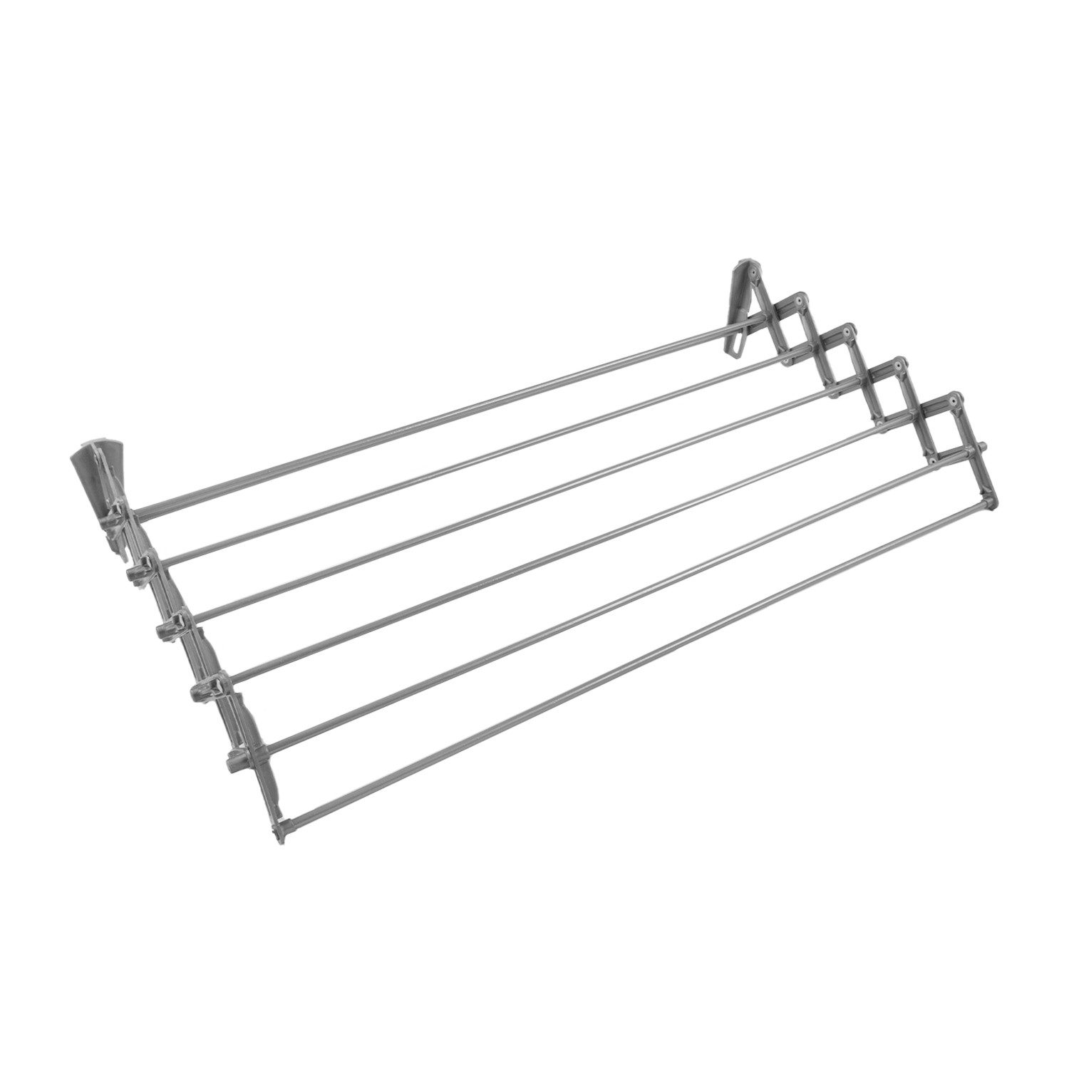 ABJ Wandwäschetrockner, Wandmontierter Wäschetrockner grau