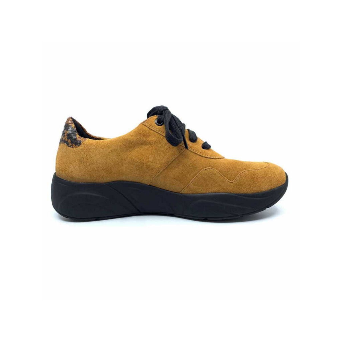 SOLIDUS orange (1-tlg) Schnürschuh