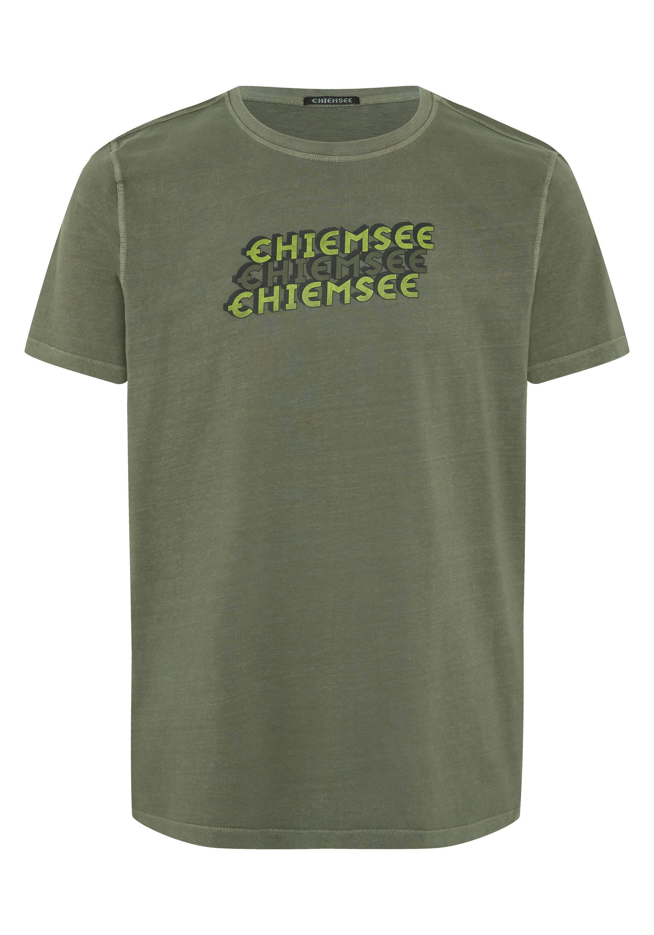 Chiemsee Print-Shirt T-Shirt aus Baumwolljersey 1 18-0515 Dusty Olive
