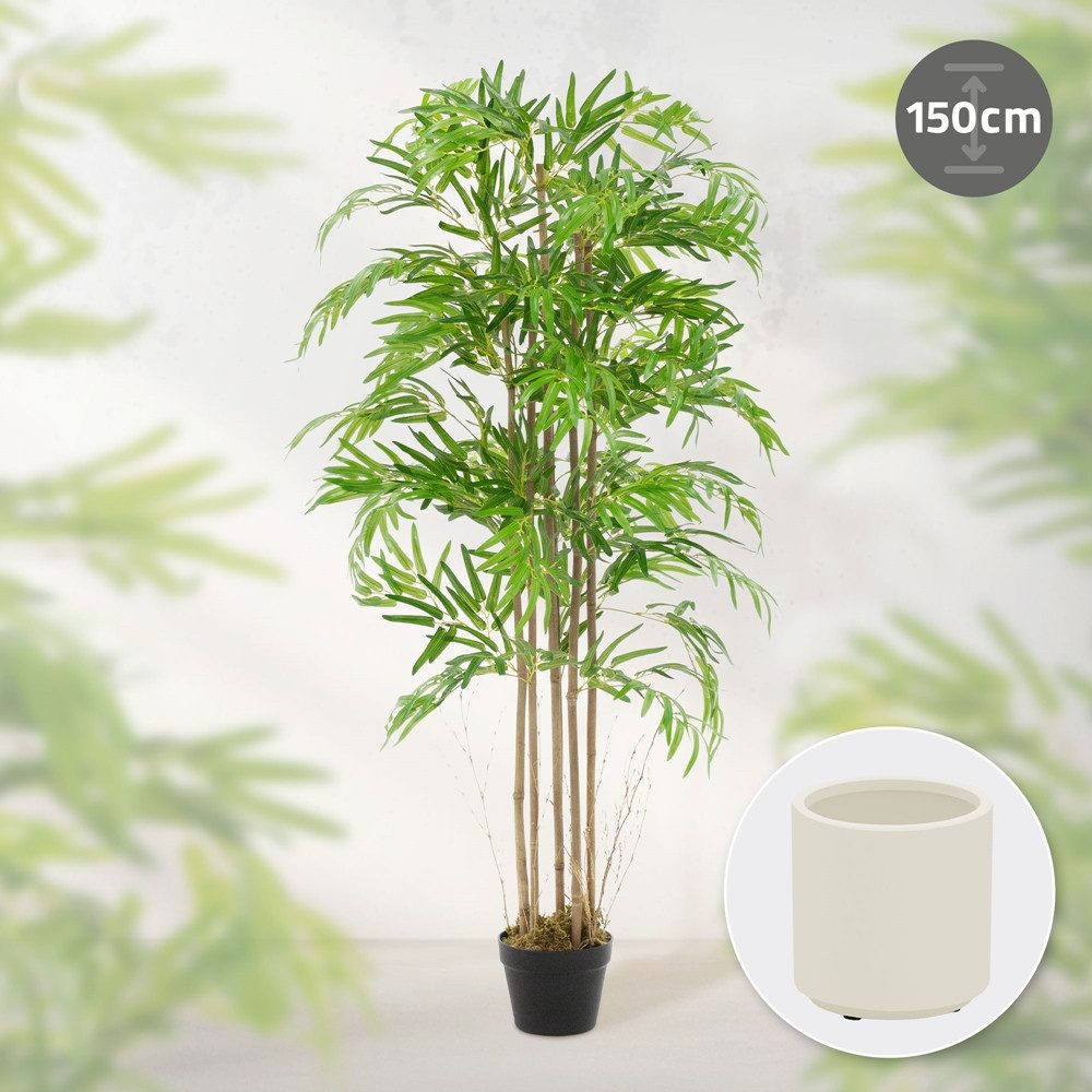 Kunstpflanze Künstliche Pflanze für Wohnräume & Garten dekorative Zimmerpfl günstig online kaufen