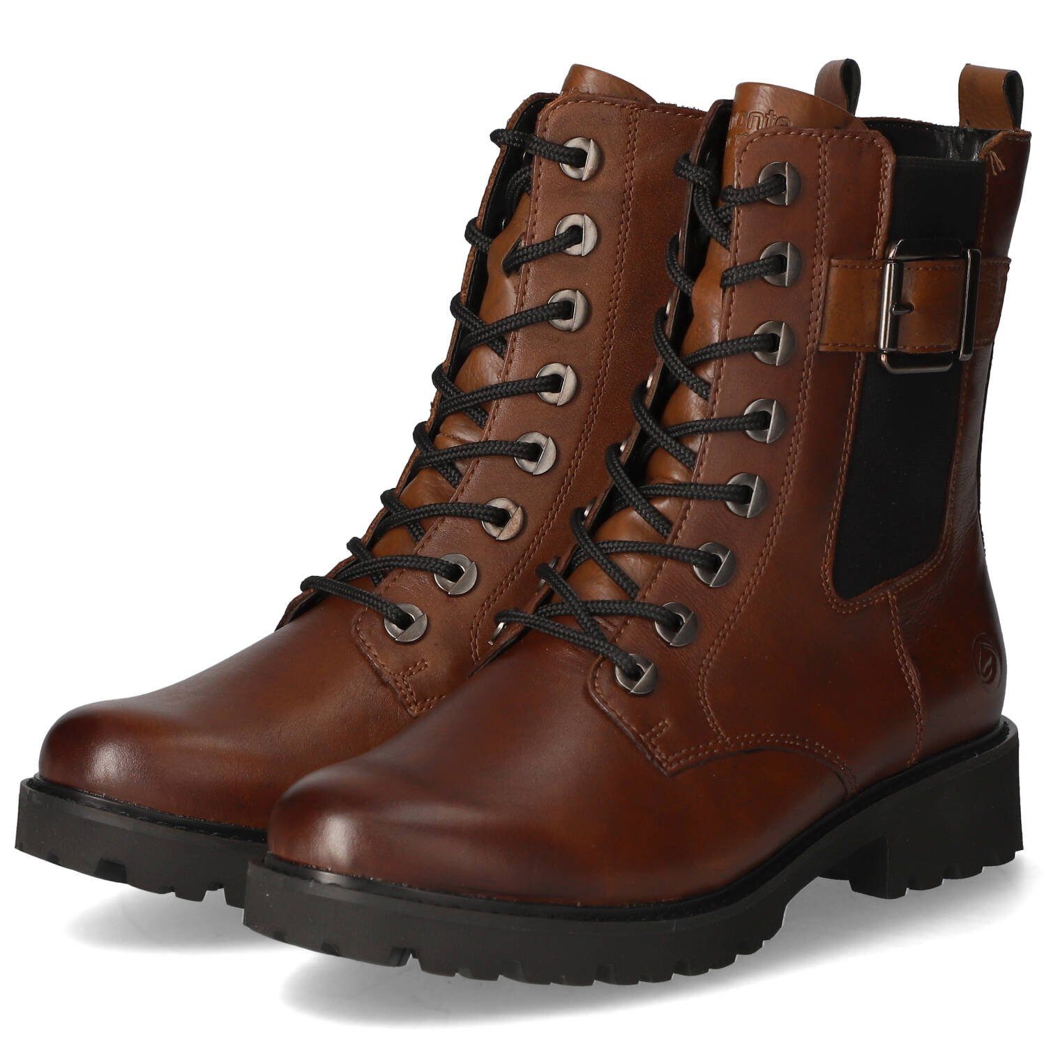 Remonte Remonte D8668-22 Damen Glattleder braun Schnürstiefel günstig online kaufen