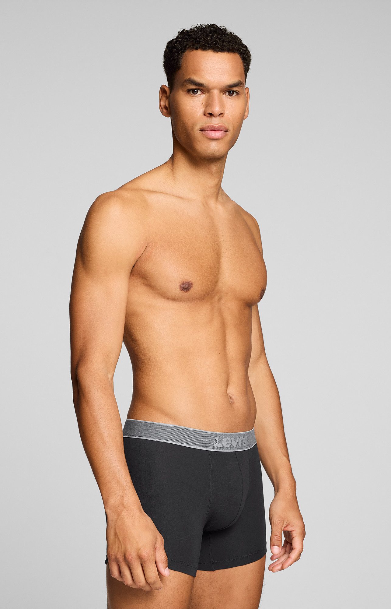 Levi's® Boxershorts LEVIS MEN TWILL WB BOXER BRIEF 2P (2er Pack) ohne Eingriff, Stretchbund – Bild 4 von 5