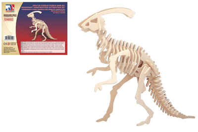 Cornelißen 3D-Puzzle Holz 3D Puzzle - Parasaurolophus, Puzzleteile