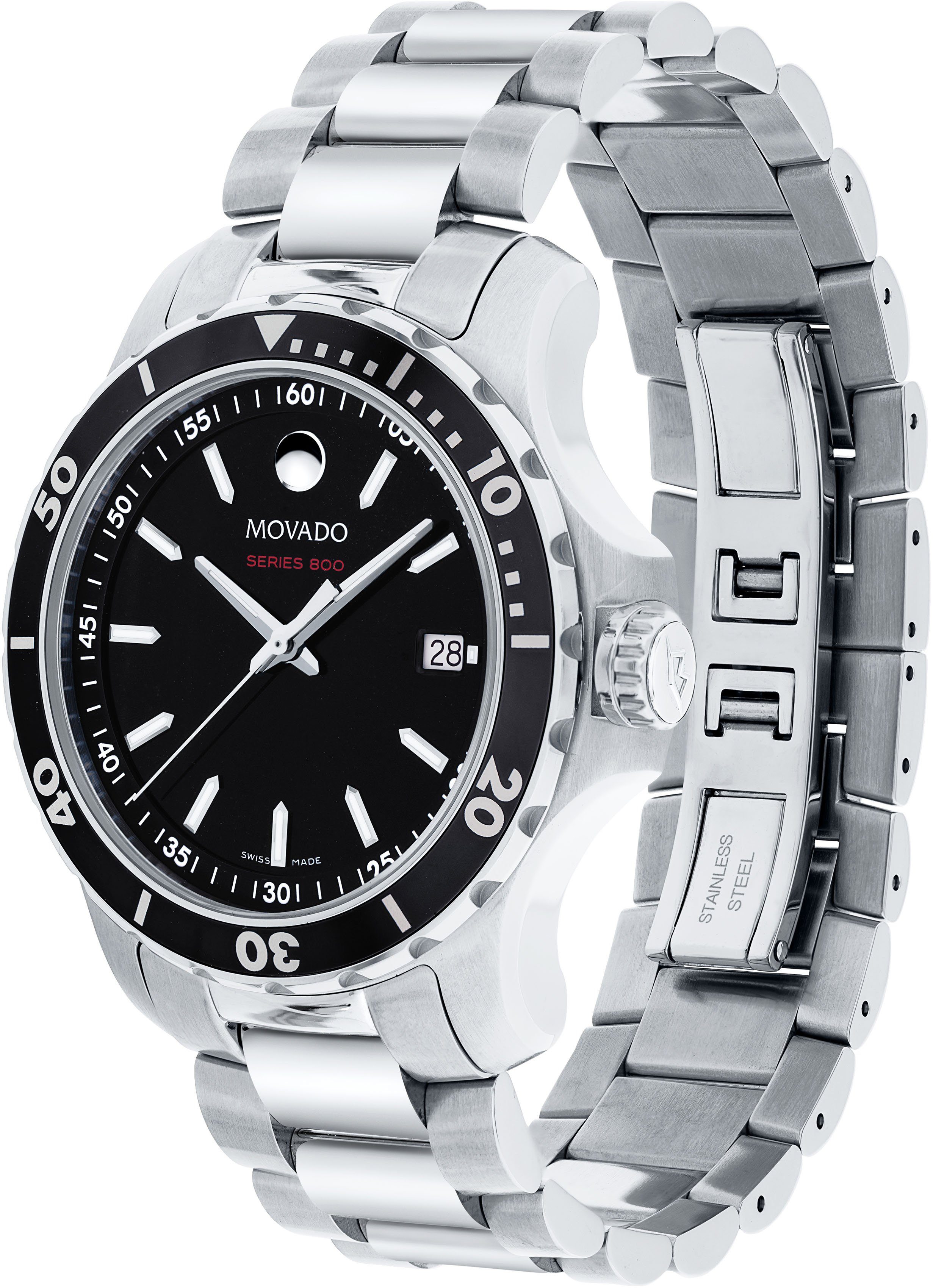 Herren Uhren MOVADO Schweizer Uhr Series 800, 2600135