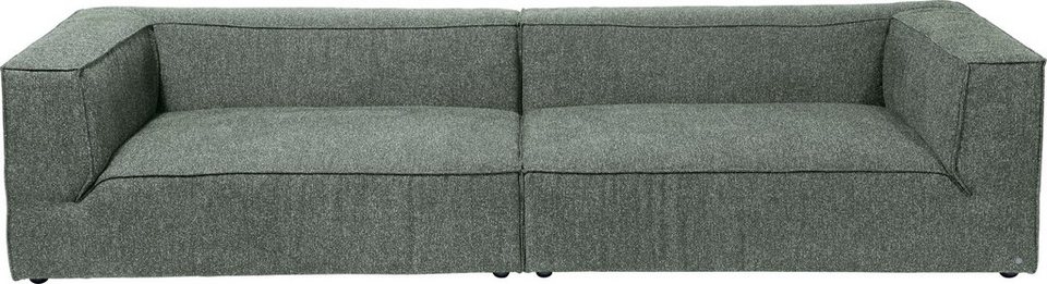 TOM TAILOR HOME Big-Sofa BIG CUBE, in 2 Breiten, wahlweise mit  Sitztiefenverstellung, Tiefe 129 cm