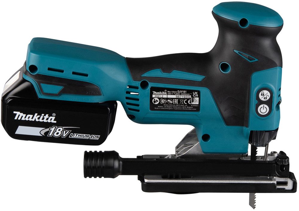 Makita Akku-Pendelhubstichsäge DJV181Z, ohne Akku und Ladegerät – Bild 4 von 5