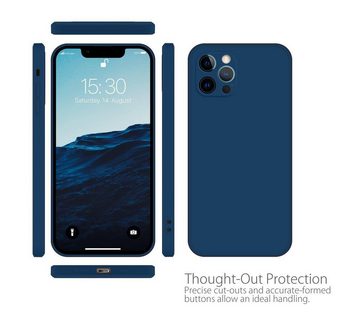 MyGadget Handyhülle Silikon Hülle für Apple iPhone 12 Pro Max, robuste Schutzhülle TPU Case Slim Silikonhülle Back Cover Kratzfest