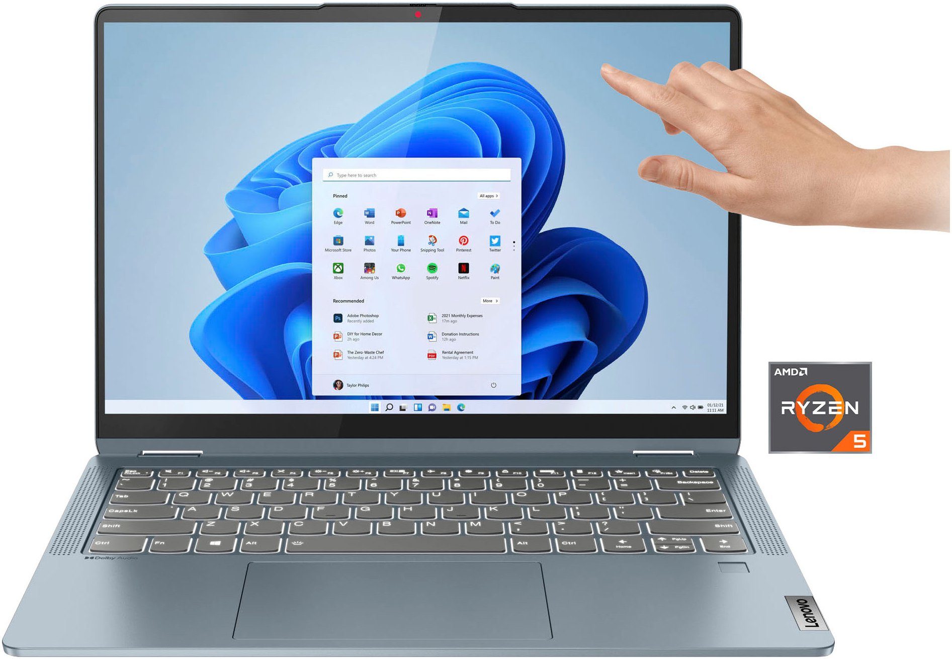 Lenovo IdeaPad Flex 5 14ABR8 Convertible Notebook (35,56 cm/14