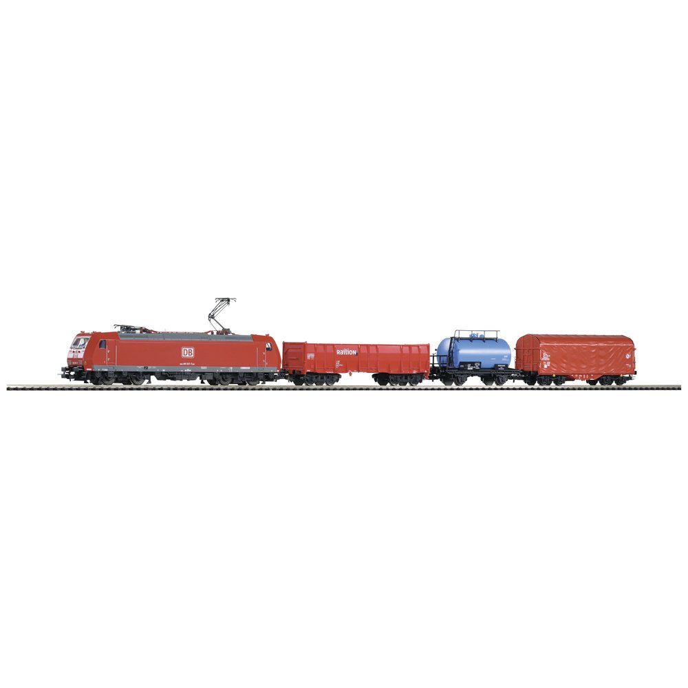 PIKO Modelleisenbahn Startpaket Piko H0 59015 H0 PSCwlan Güterzug BR185 S-Set der DB AG