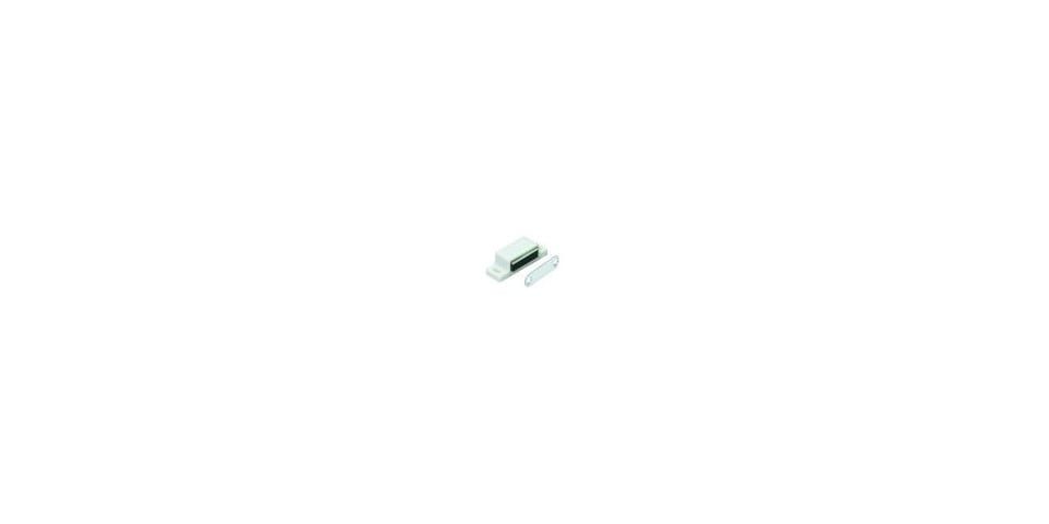 Hettich Möbelbeschlag Hettich Magnetschnäpper 17 x 19 x 75 mm weiß 5 kg