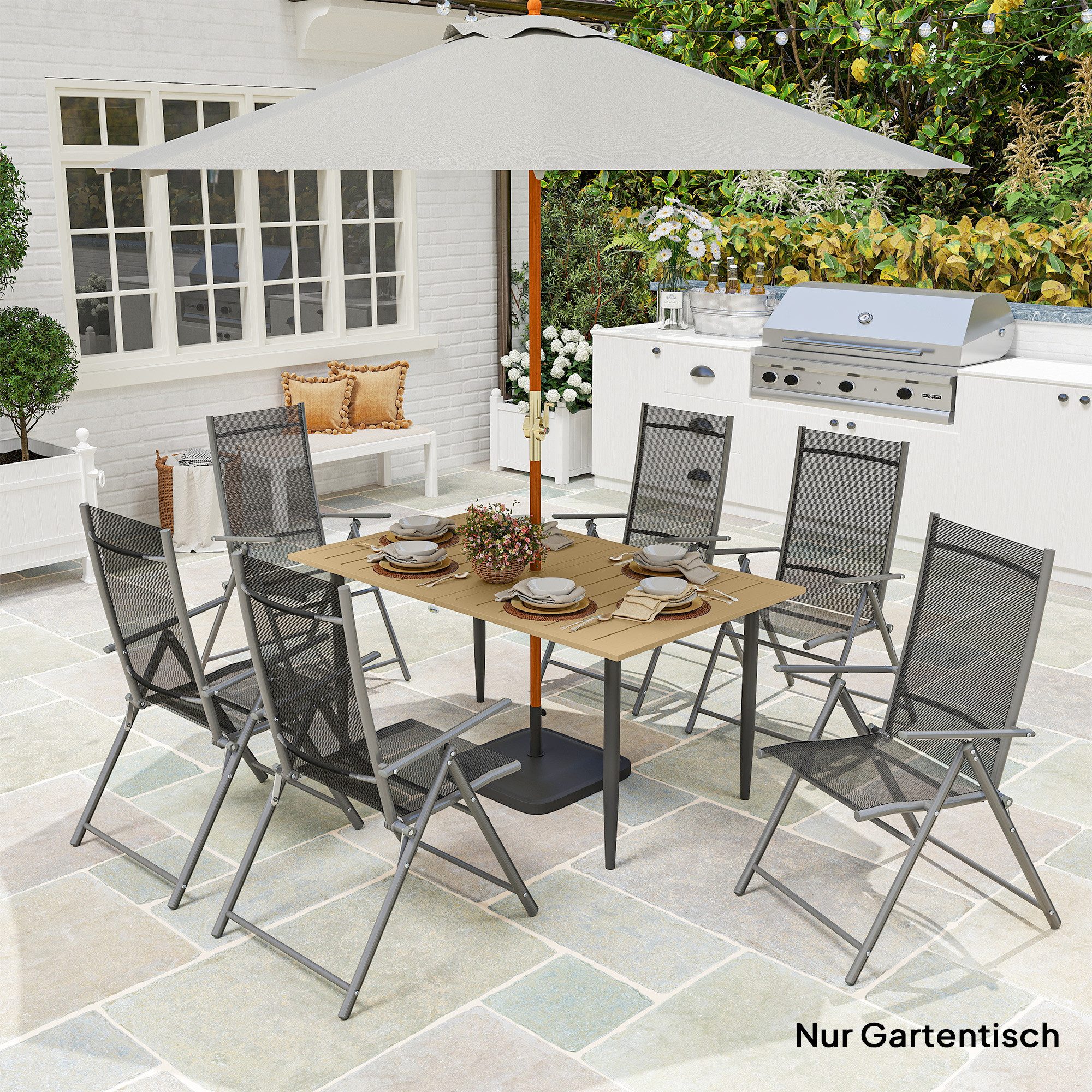 Gartentische mit Schirmloch online kaufen | OTTO