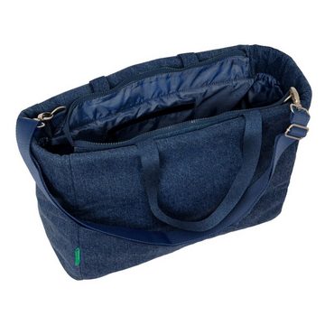 United Colors of Benetton Handtasche Handtasche Benetton Denim Blau 40 x 31 x 17 cm