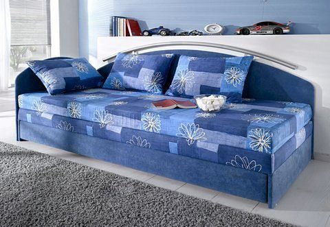 Maintal Schlafsofa blau