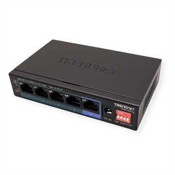 Trendnet TPE-TG51G 5-Port PoE+ Switch Gigabit 60W Netzwerk-Switch