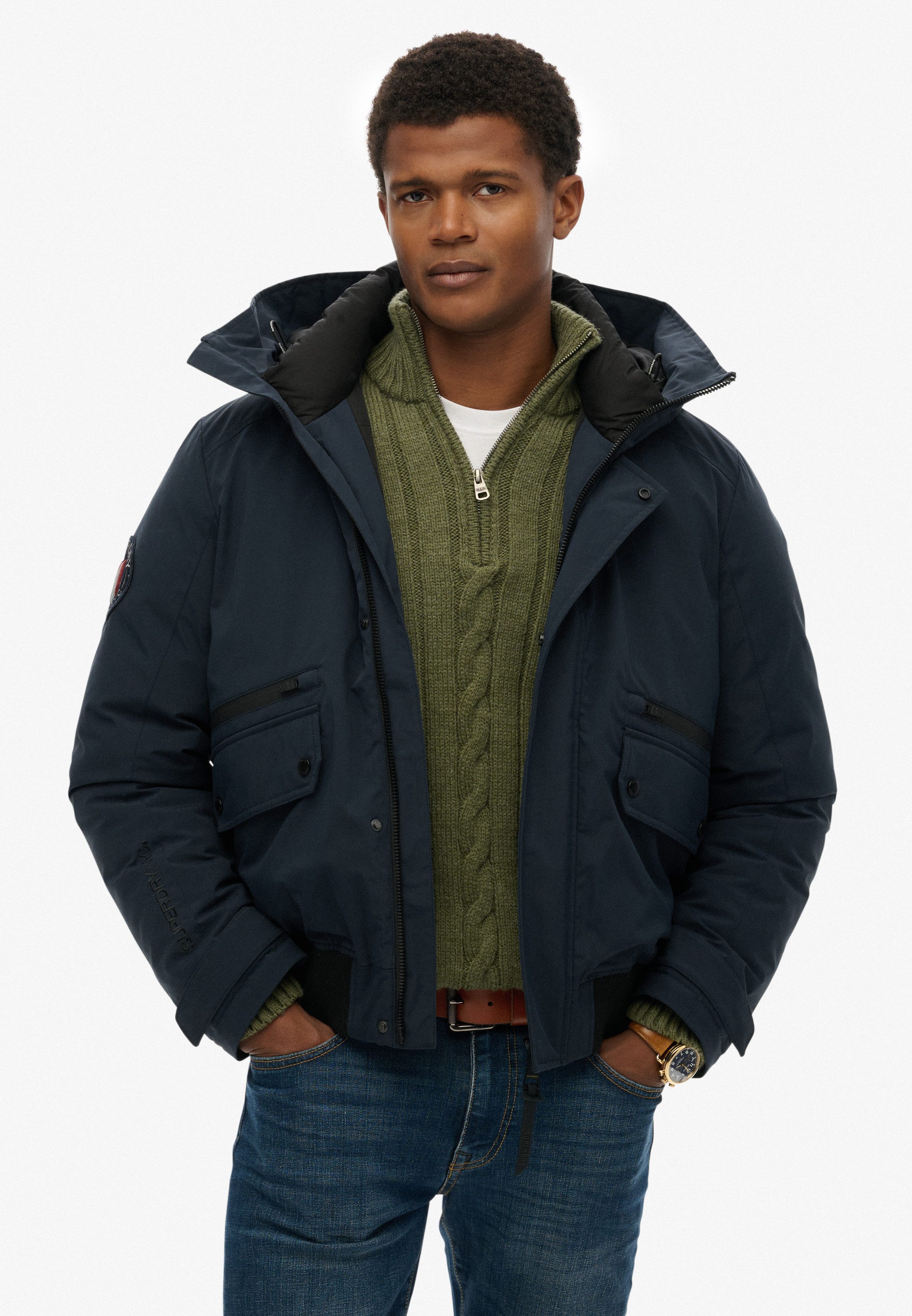 Superdry Steppjacke CITY PADDED BOMBER JACKET günstig online kaufen