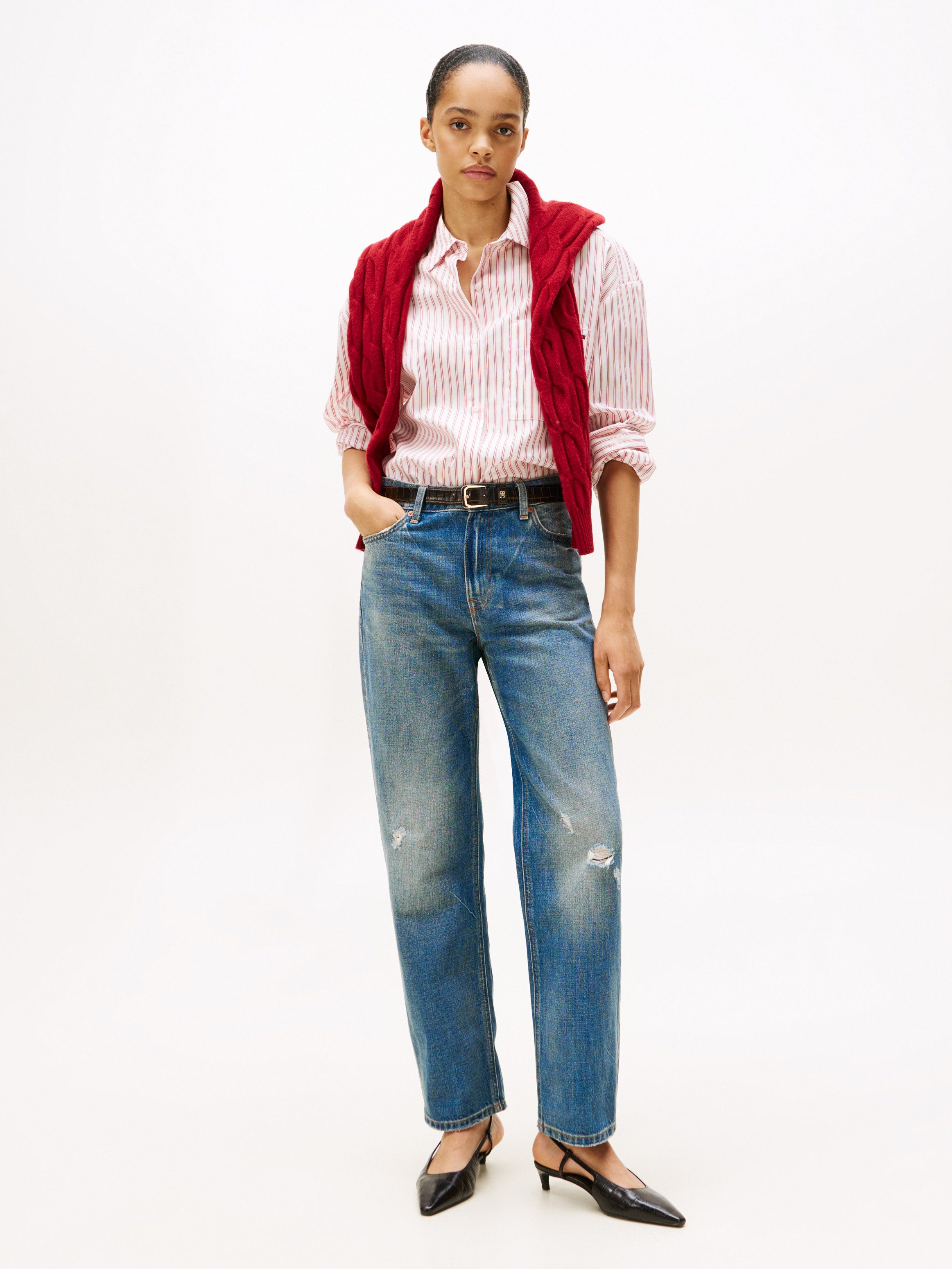 Tommy Hilfiger Hemdbluse NEW POPLIN EASY SHIRT