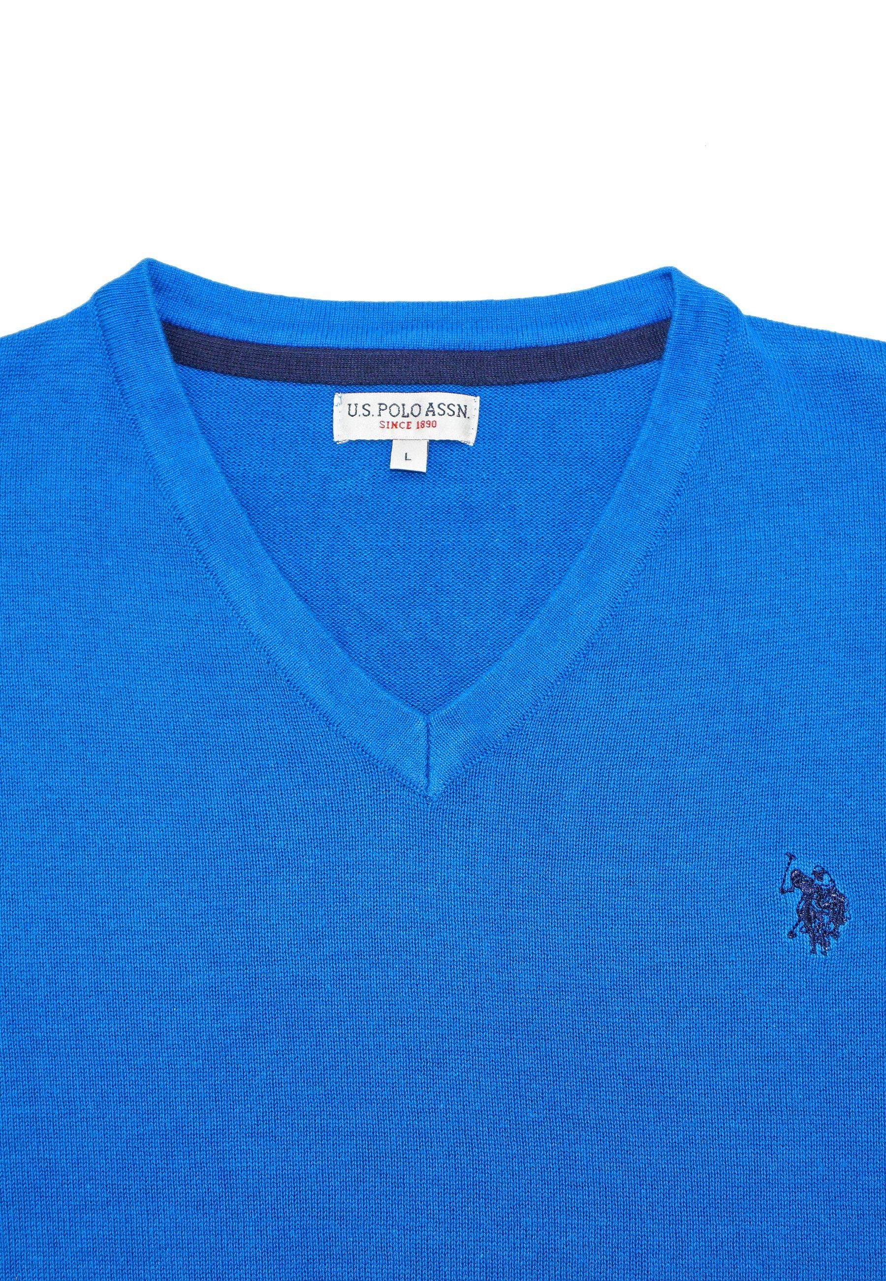 U.S. Polo Assn. Strickpullover Pullover Strickpullover V-Neck (1-tlg) günstig online kaufen