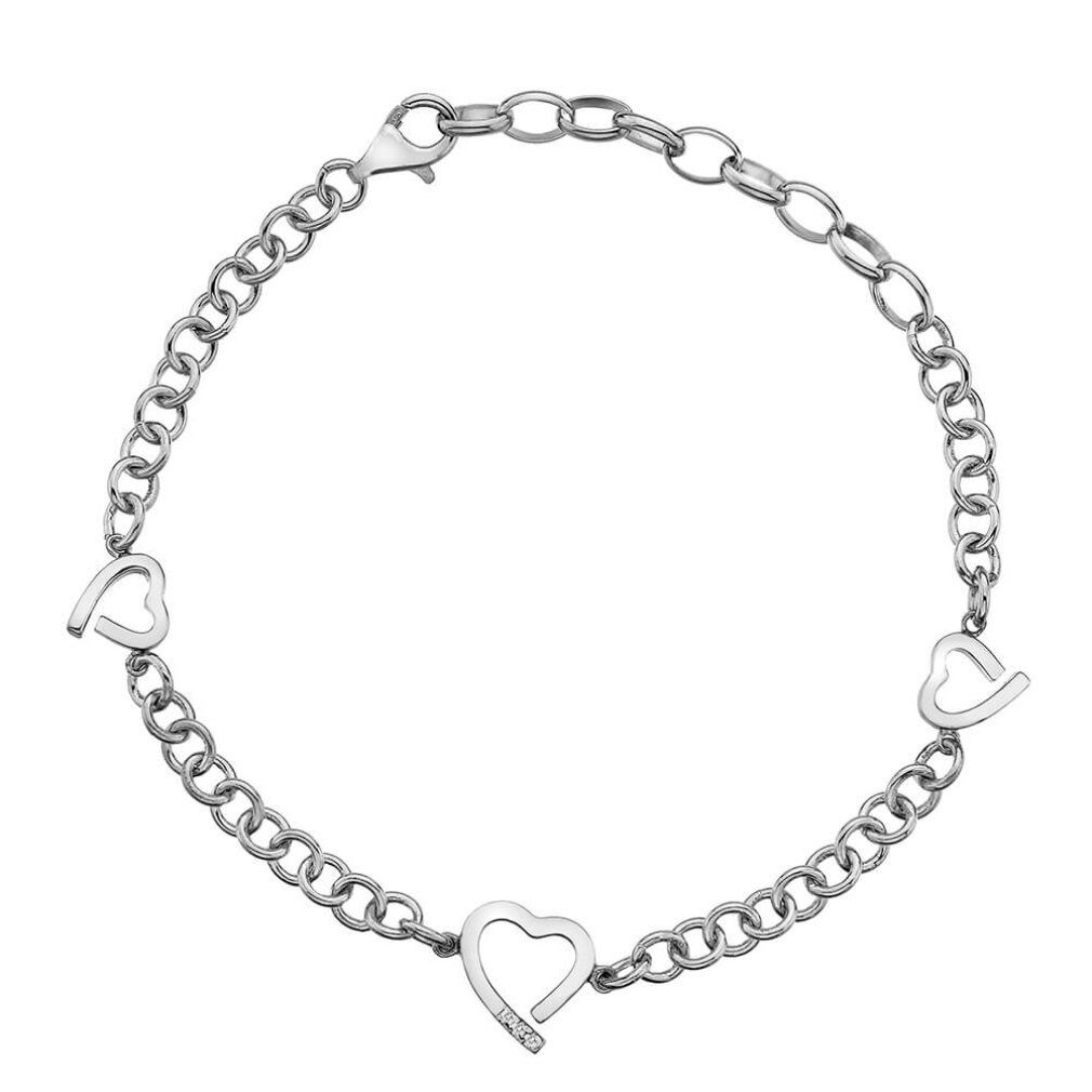 Diamond Armband Silver Love DL564 bracelet
