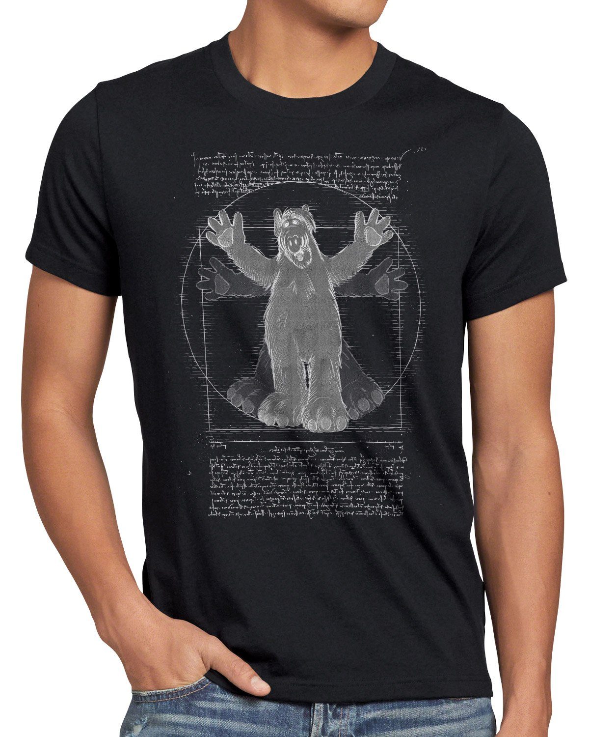 style3 T-Shirt Virtuvianischer Alf melmac tv gordon shumway der außerirdische