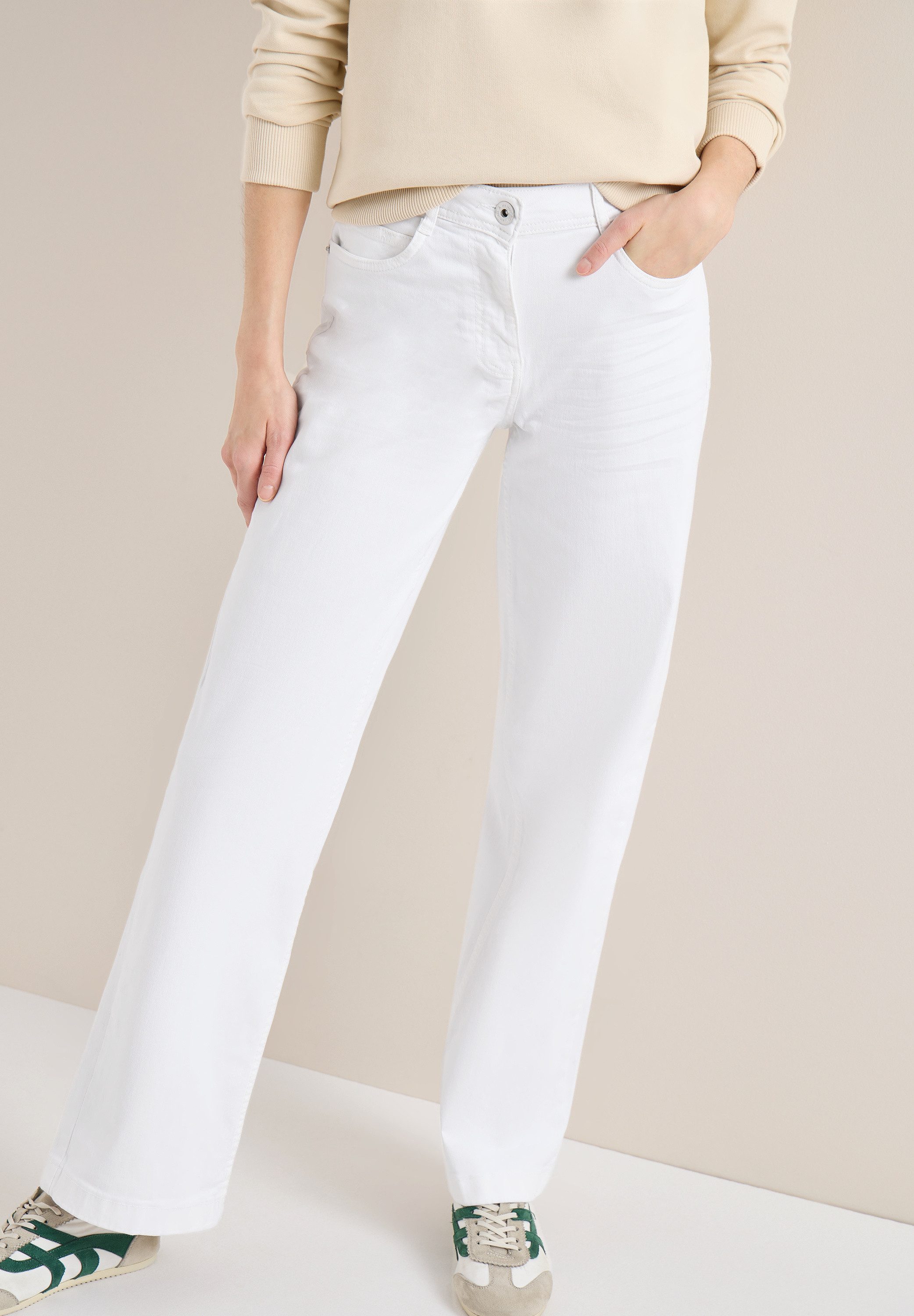 CECIL Loose-fit-Jeans High Waist