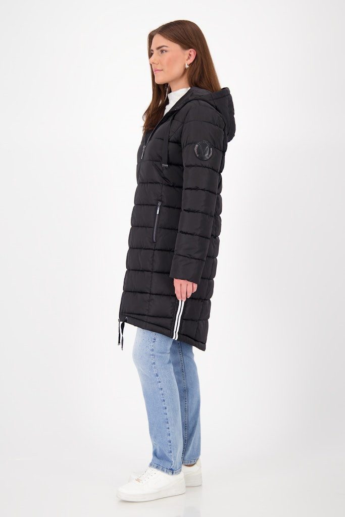 Monari Allwetterjacke Steppmantel mit Lurexstreifen & günstig online kaufen