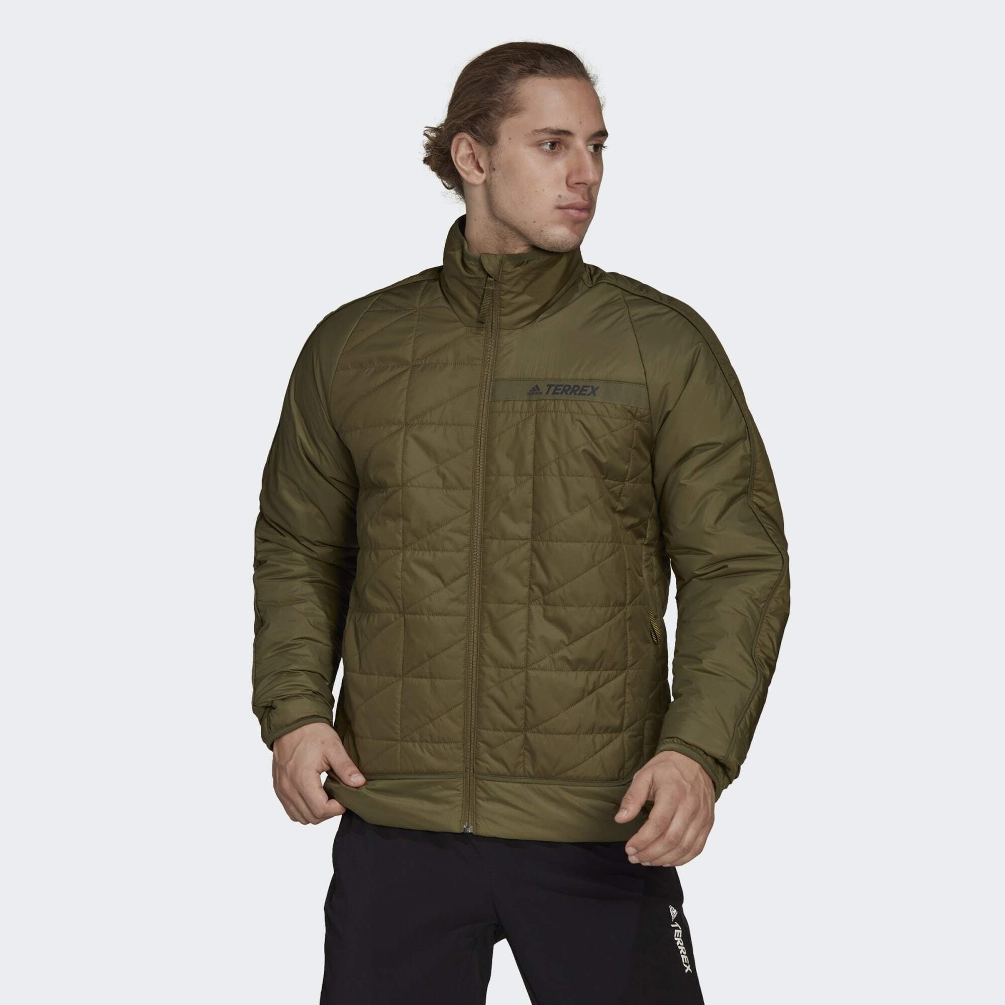 adidas TERREX Winterjacke TERREX MULTI SYNTHETIC ISOLATIONSJACKE Focus Olive