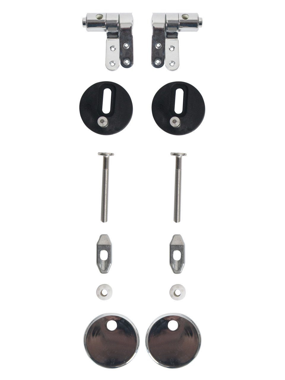 WC-Sitz Primaster Metallscharnier-Set mit Absenkautomatik