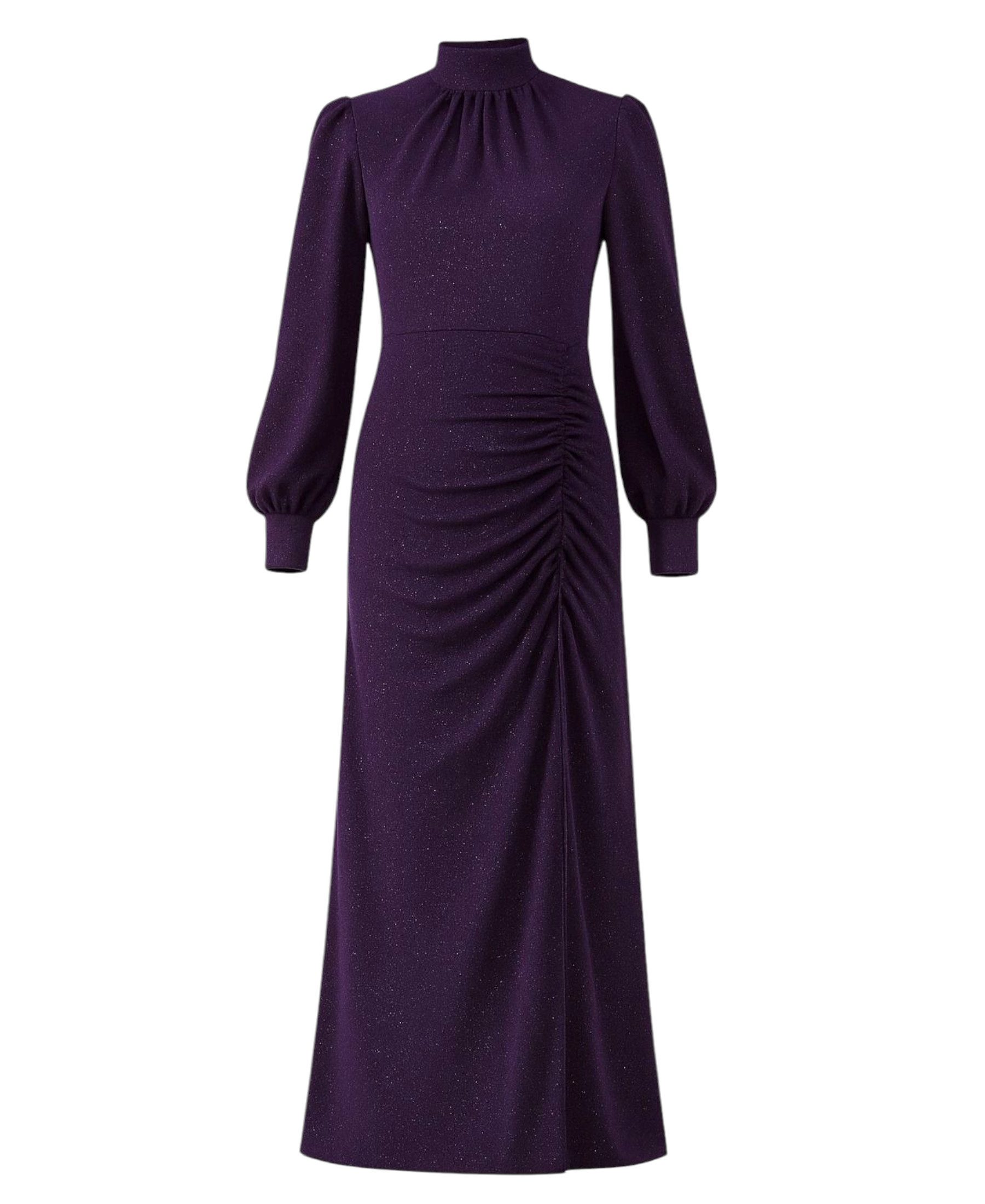 fashionshowcase Abendkleid langärmliges Maxikleid Damen Abaya Kleid - Modes günstig online kaufen