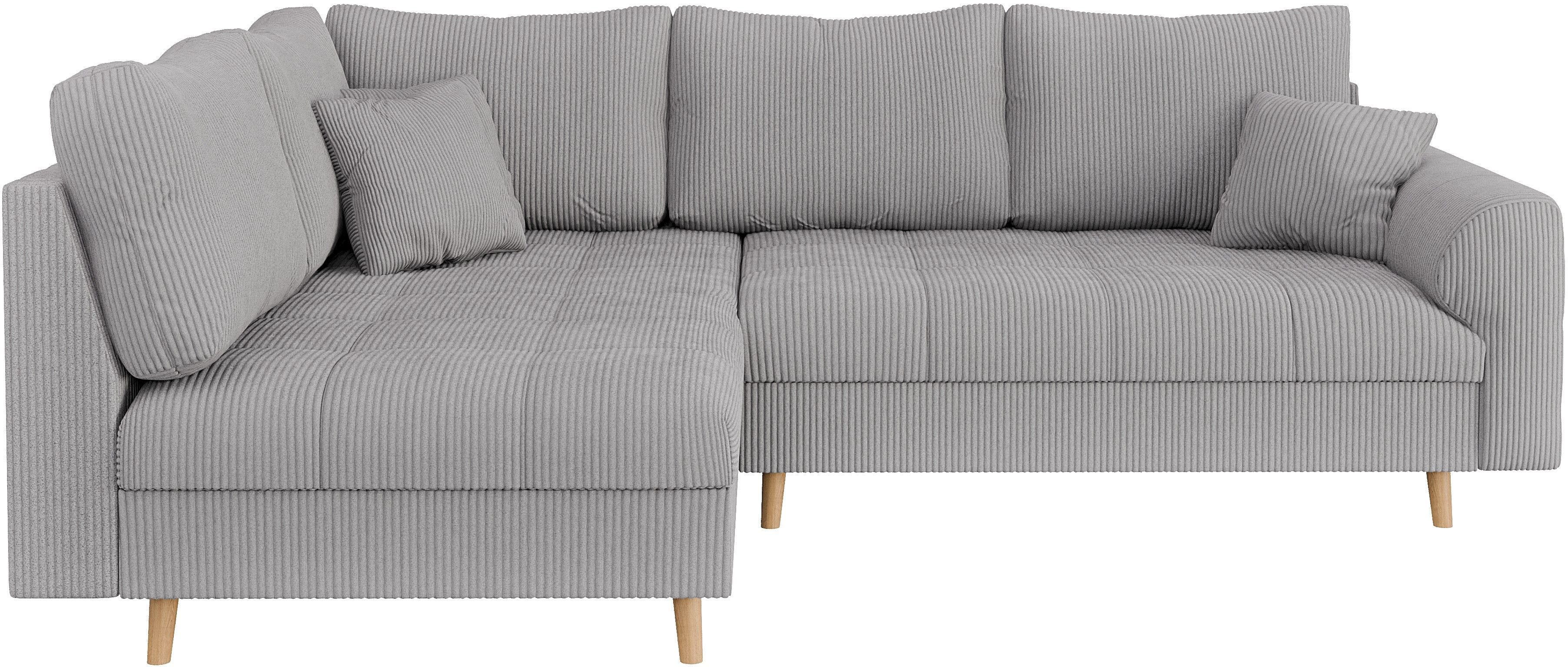 Home affaire Ecksofa CHARRE L-Form mit günstig online kaufen